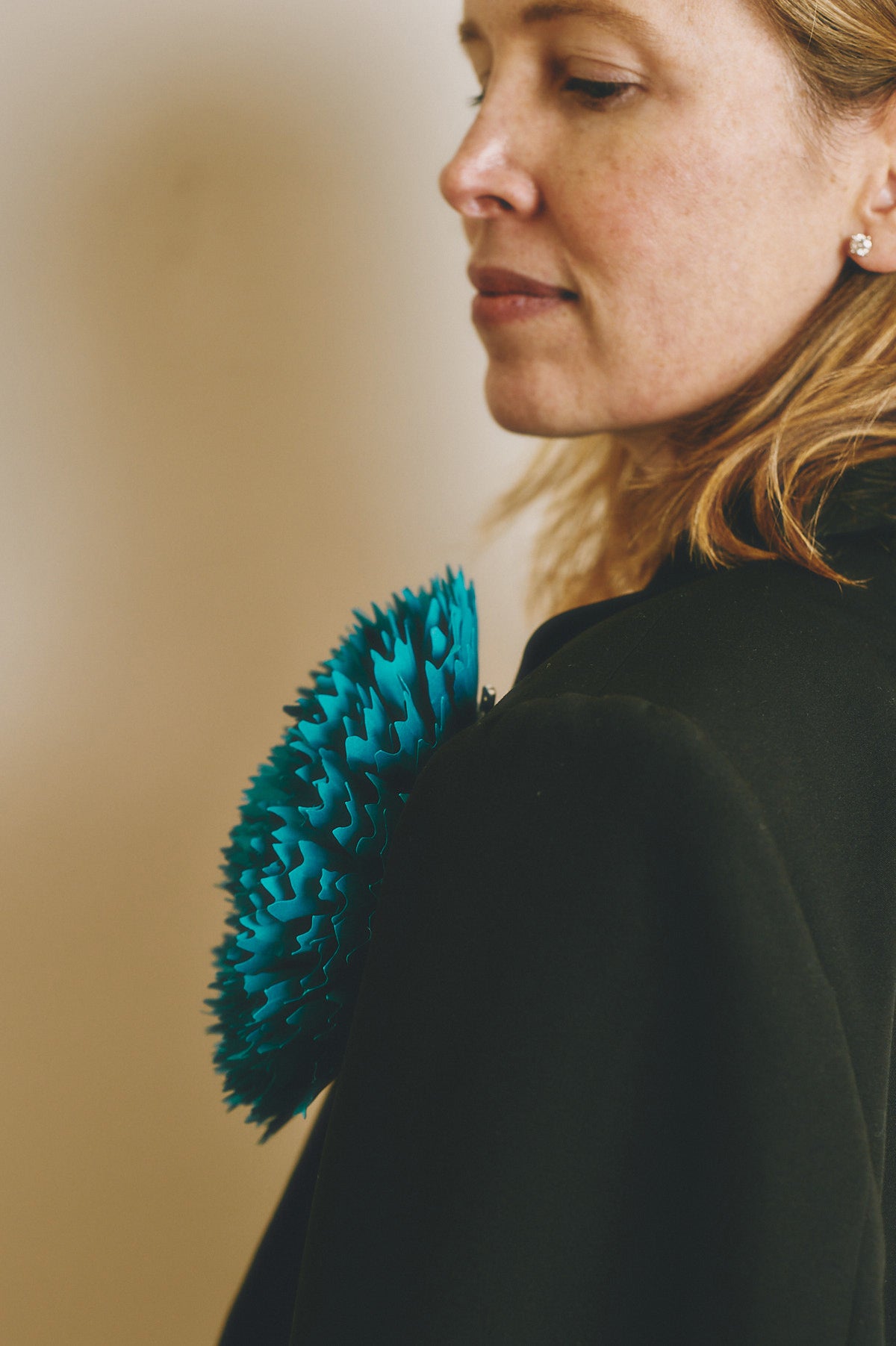 Broche Clavel Azul
