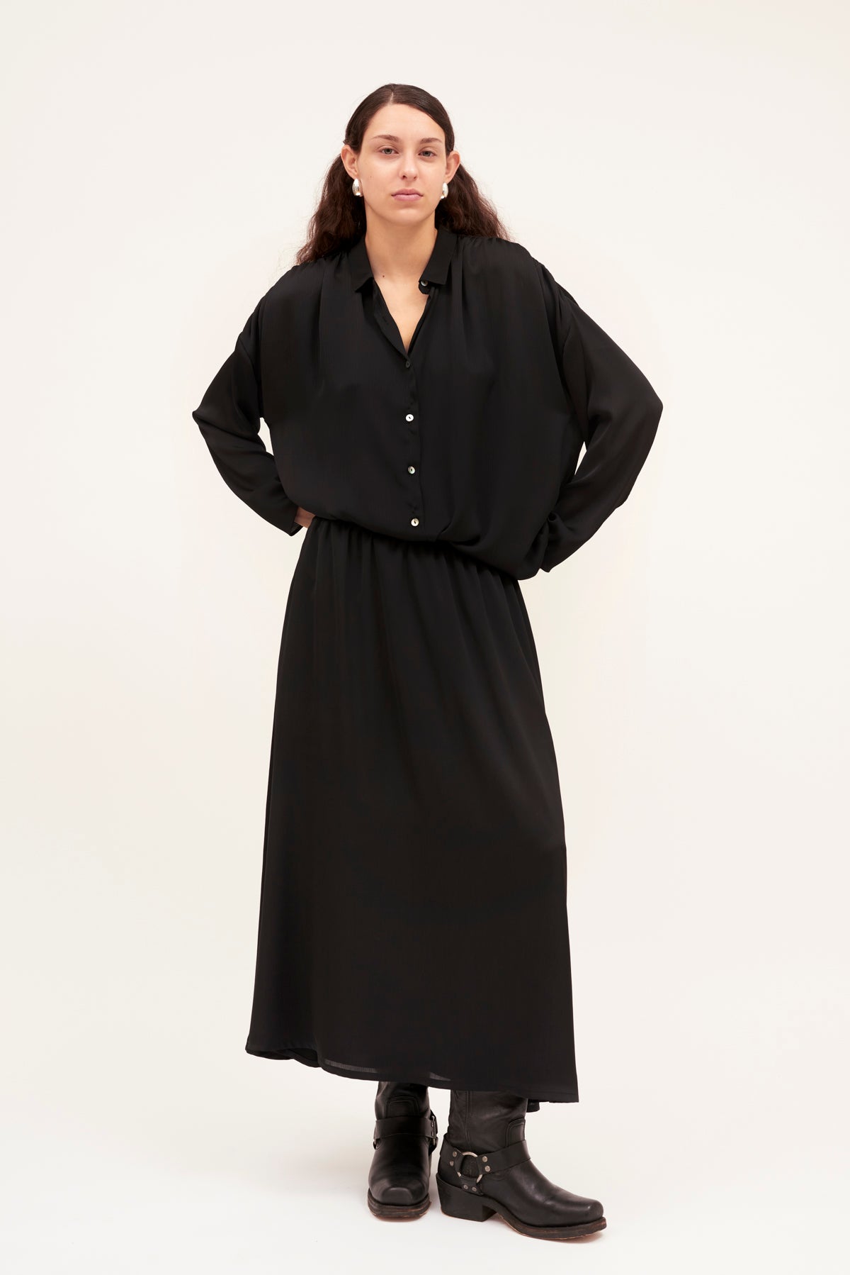 CAMISA PERNILLE NEGRO