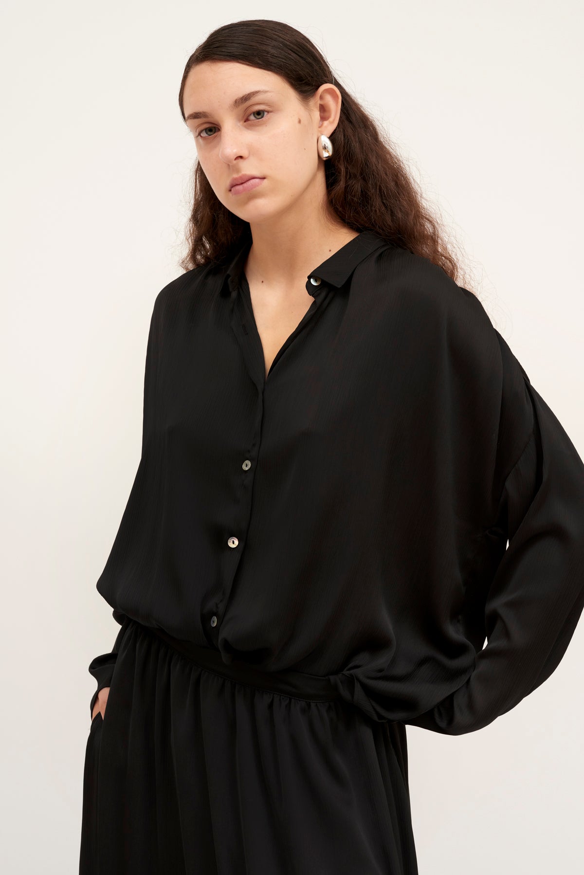 CAMISA PERNILLE NEGRO