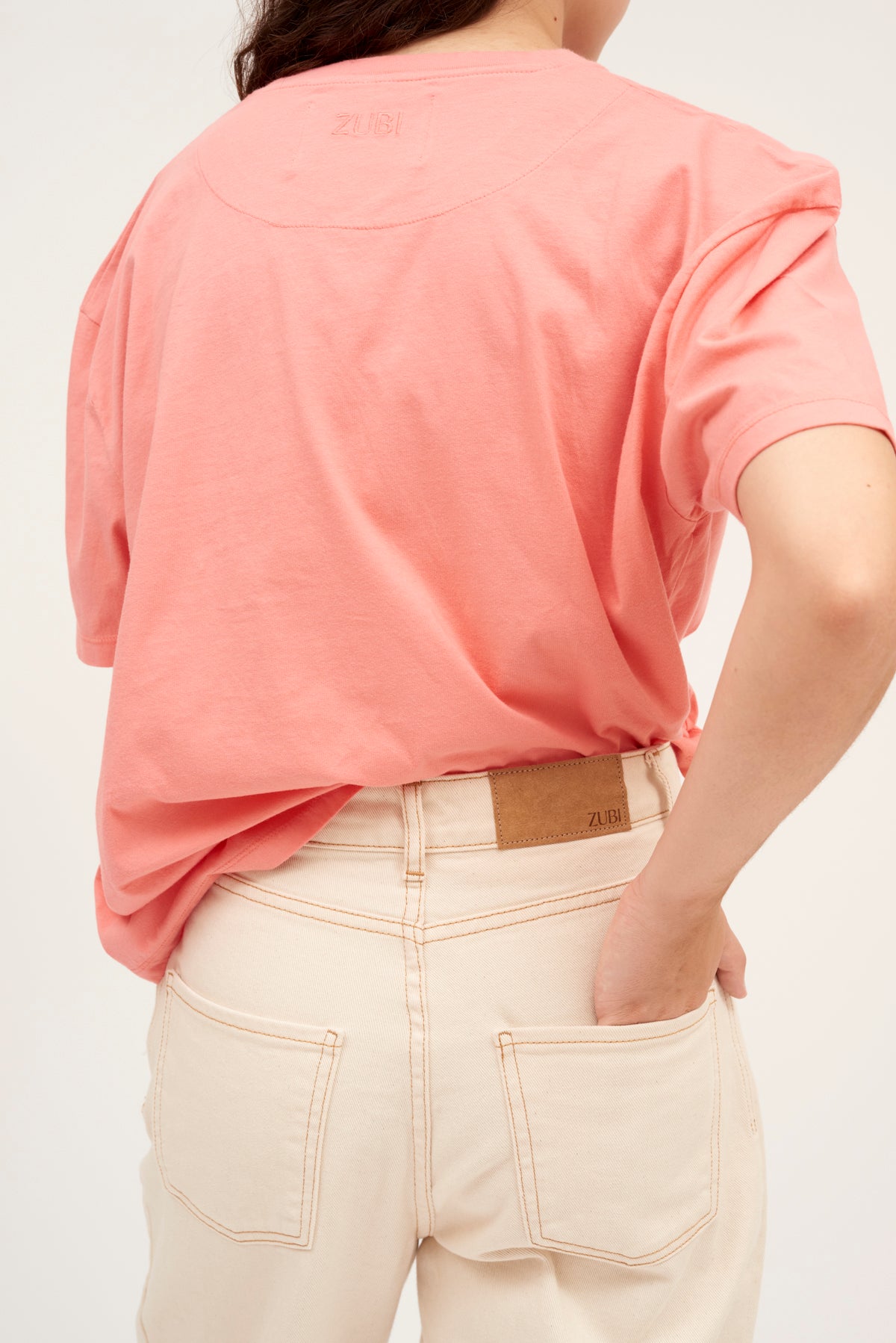 CAMISETA TERESA ROSA