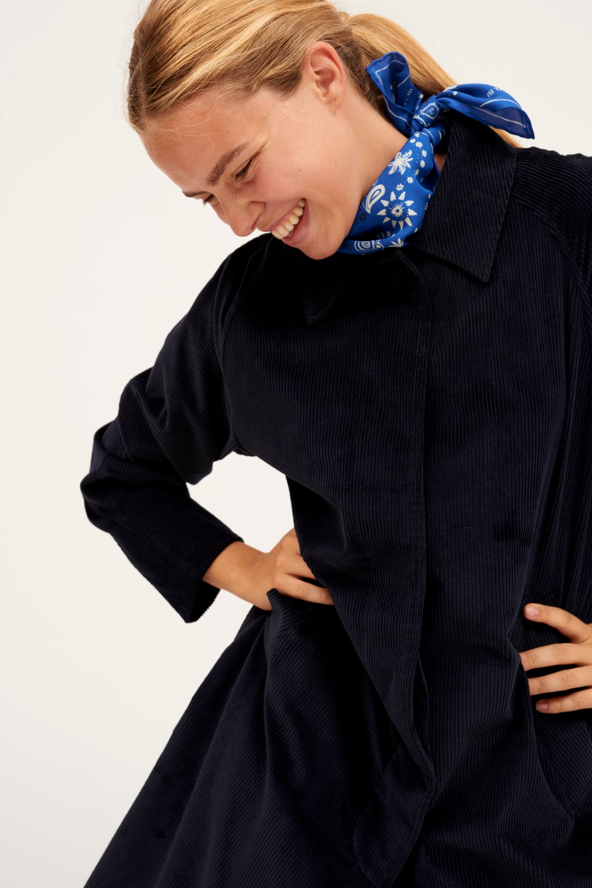 PAÑUELO BANDANA CLOE AZUL