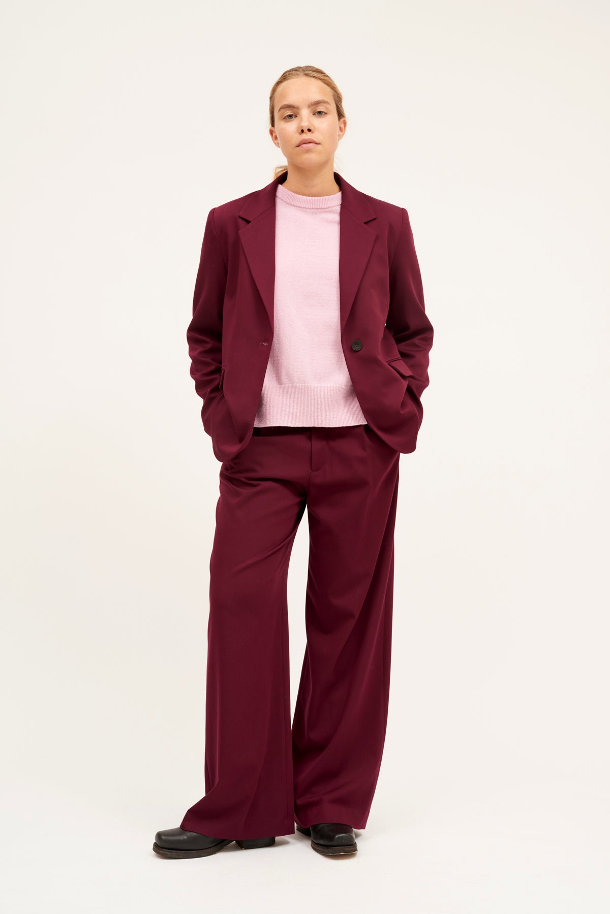 BLAZER GIORGIA GRANATE