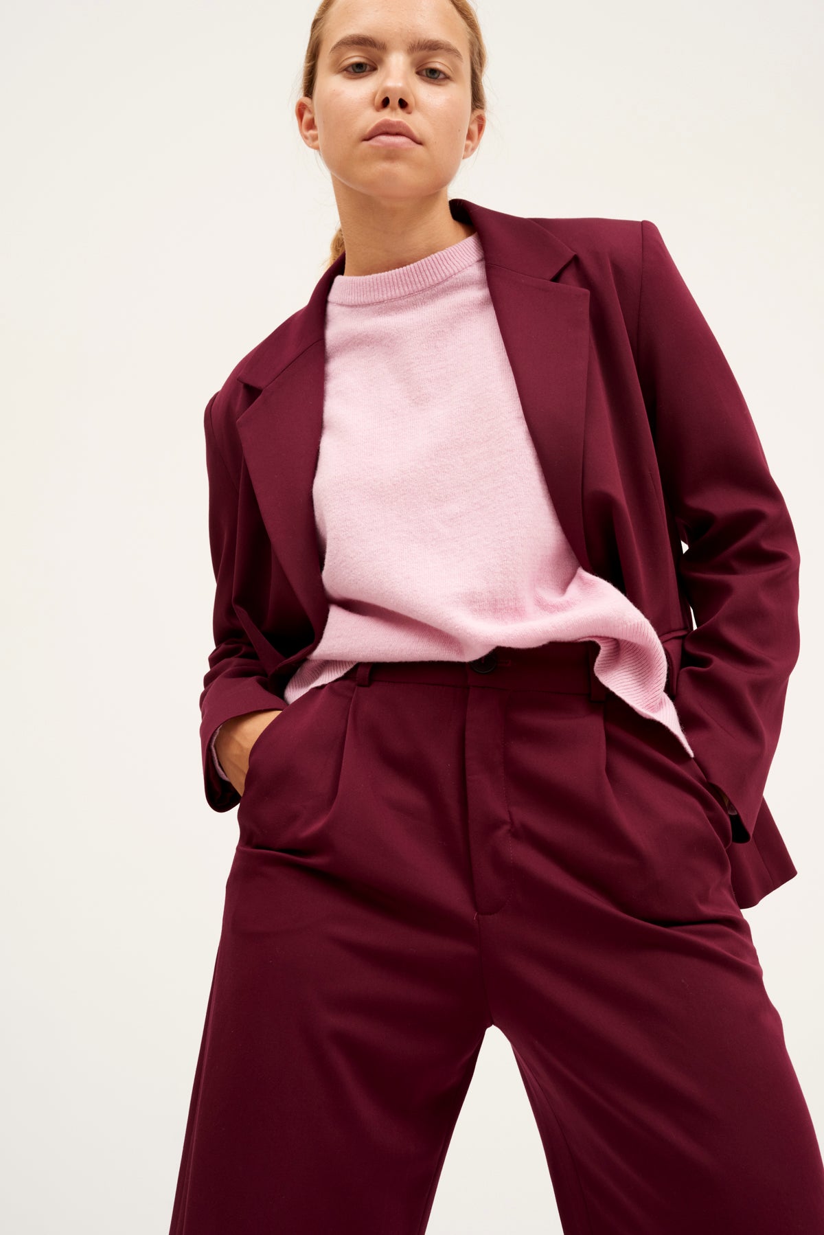 BLAZER GIORGIA GRANATE