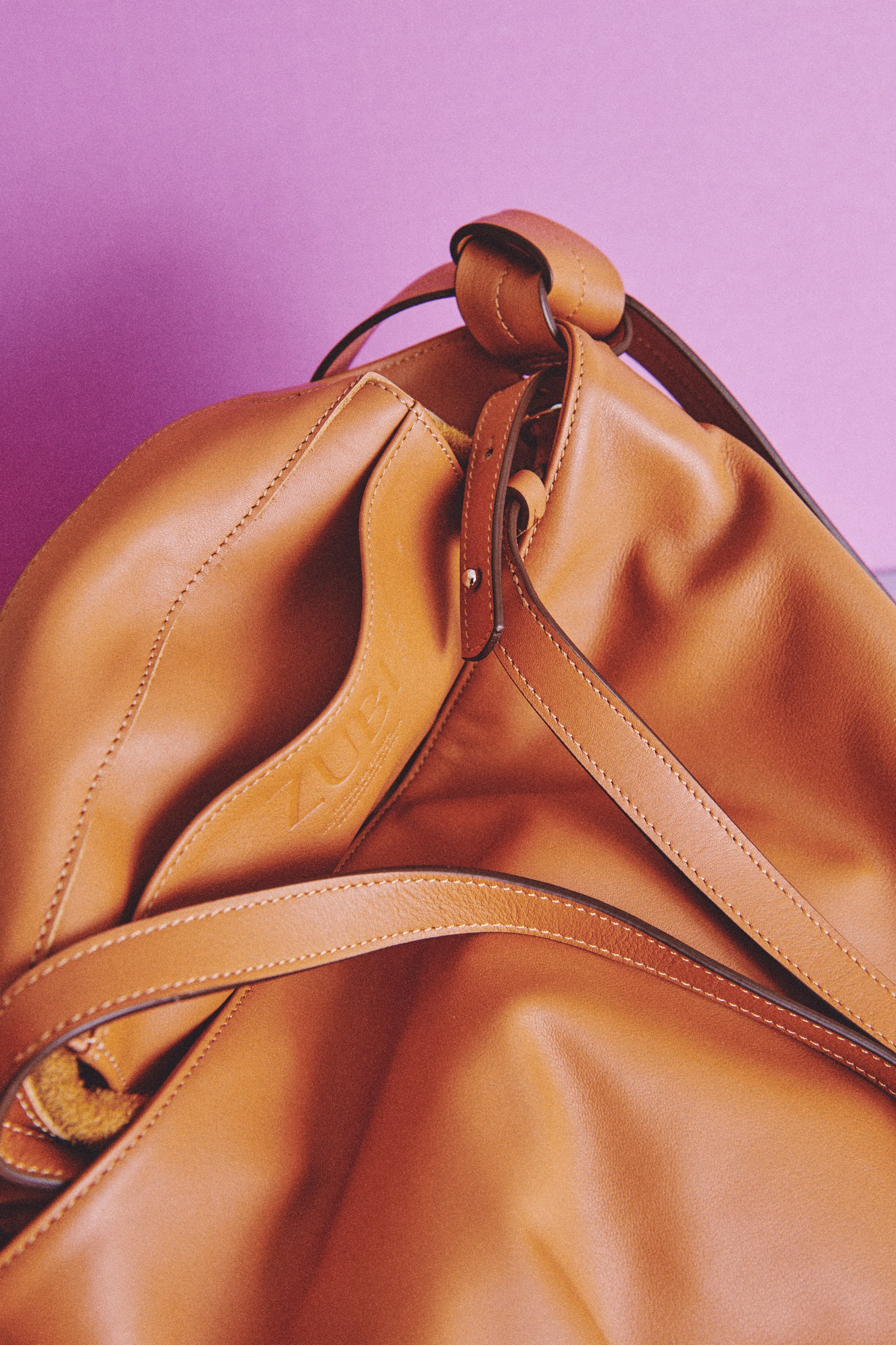 BOLSO NUDO M NARANJA