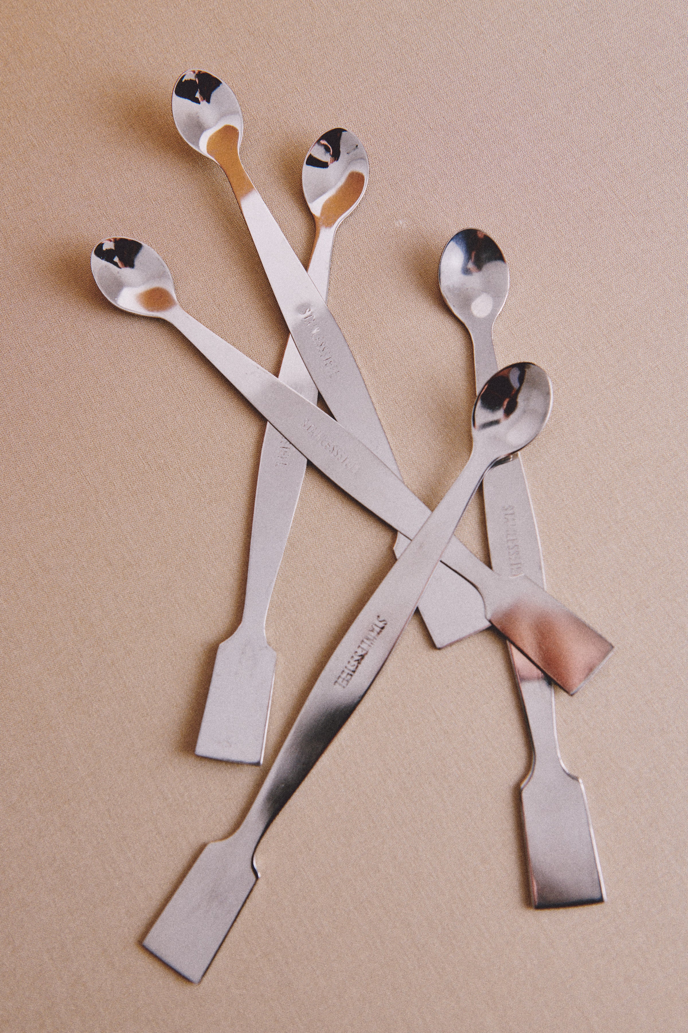 Pack 5 cucharillas largas