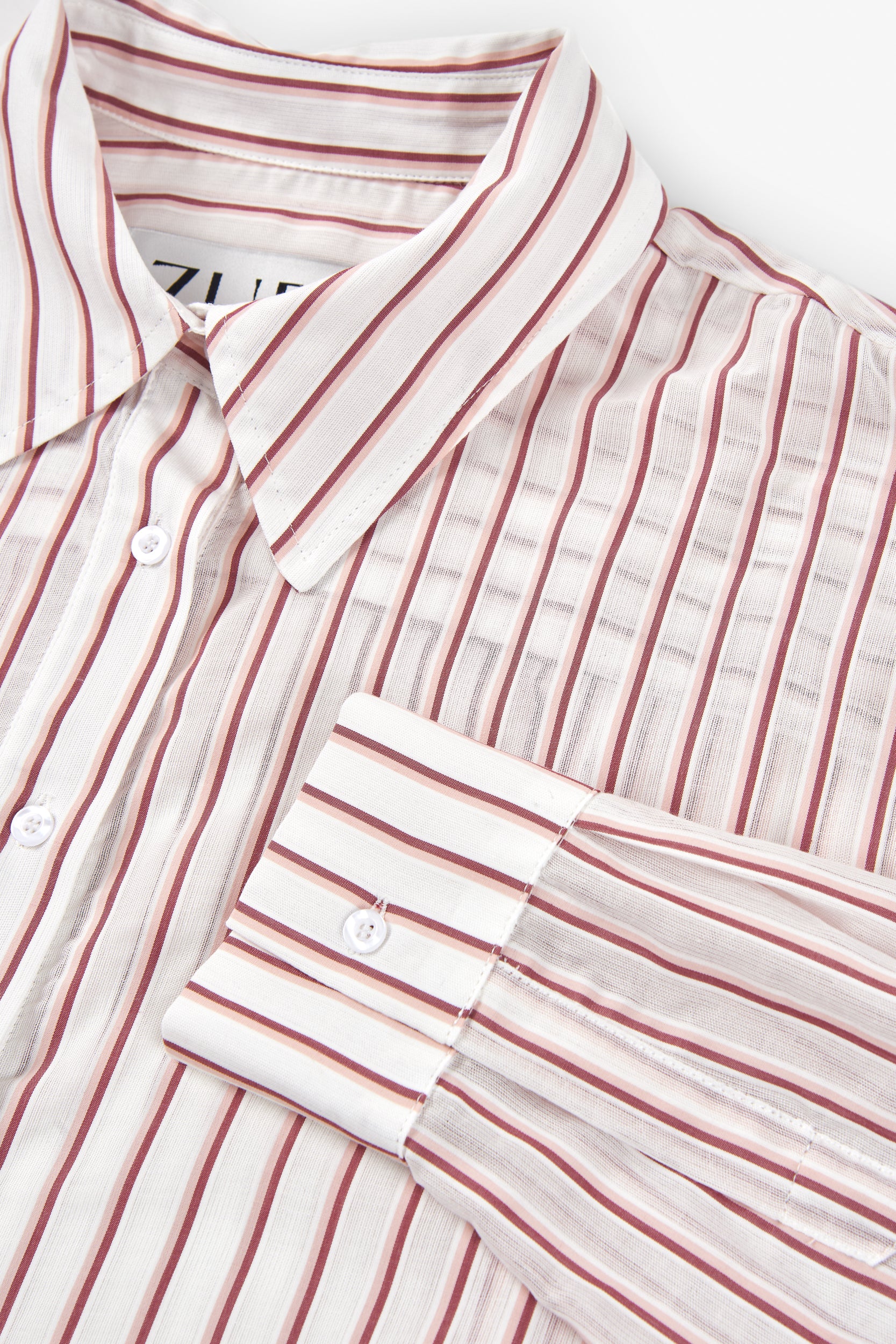 CAMISA TILDA RAYAS ROSA
