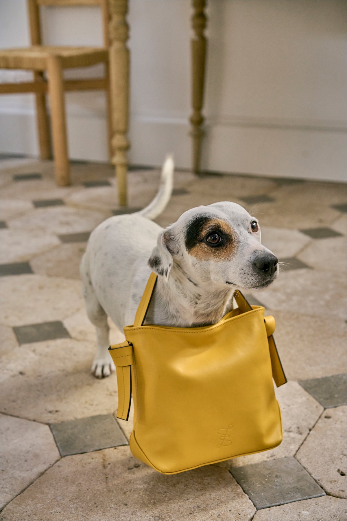 BOLSO NUDO S AMARILLO