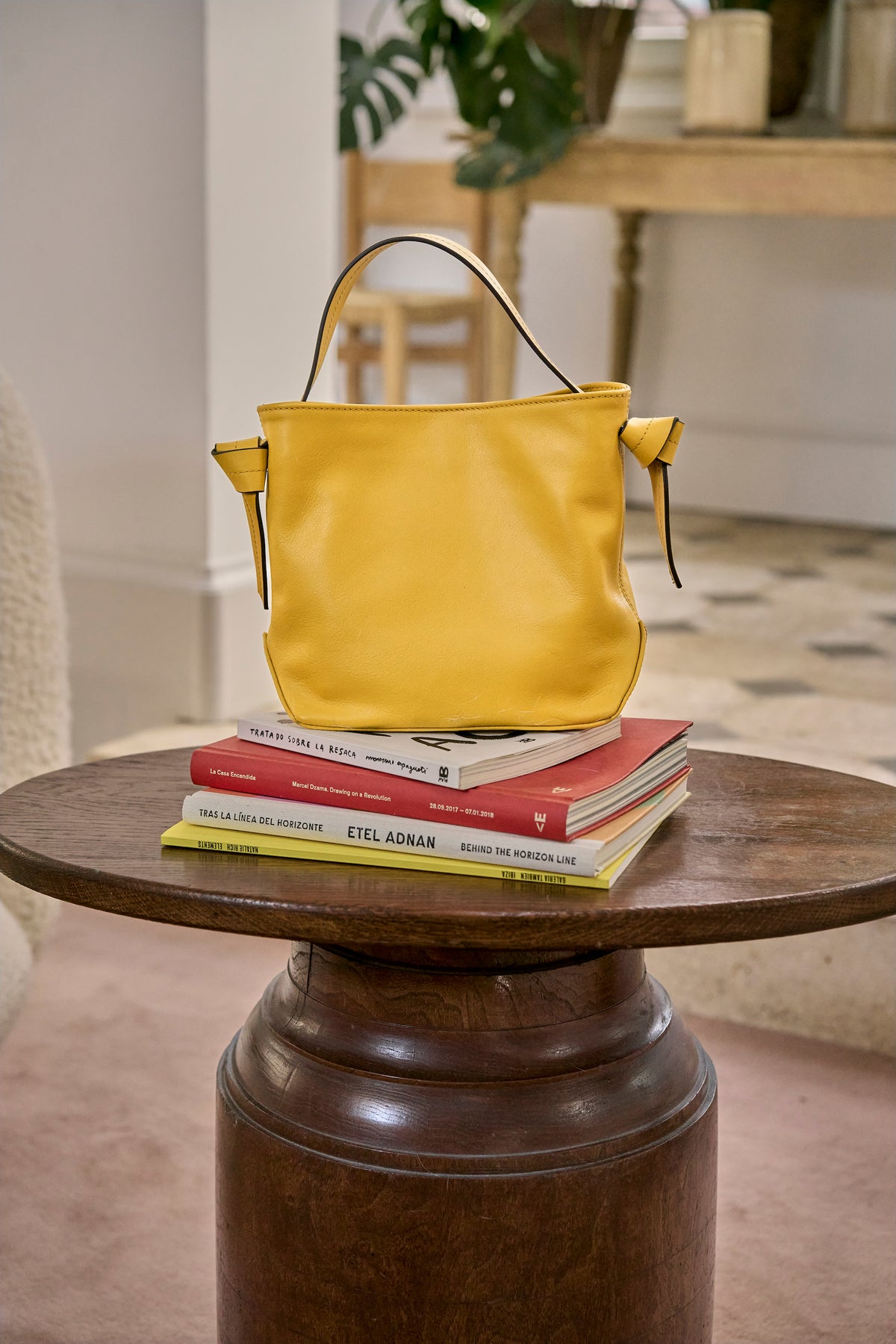 BOLSO NUDO S AMARILLO