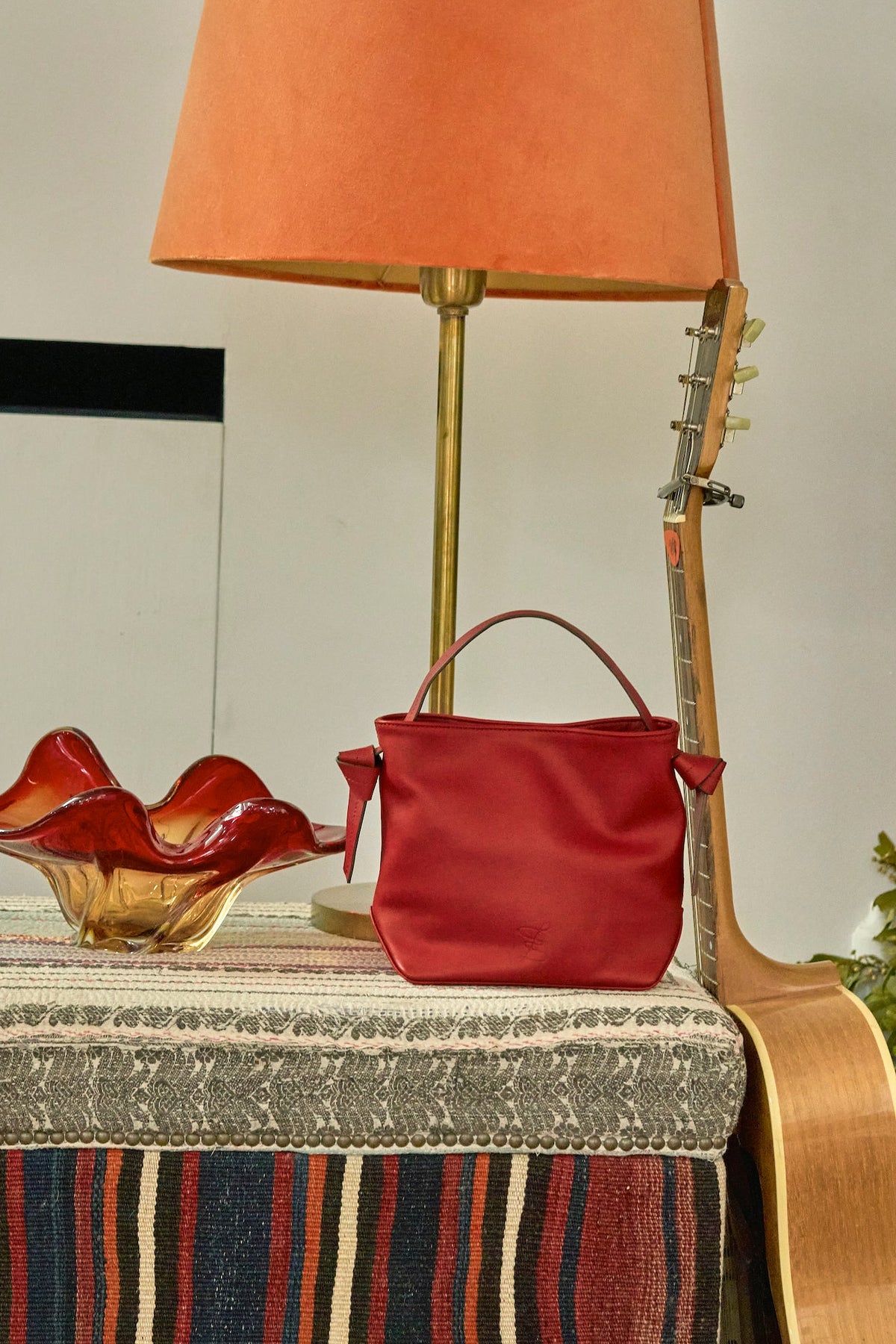BOLSO NUDO S ROJO