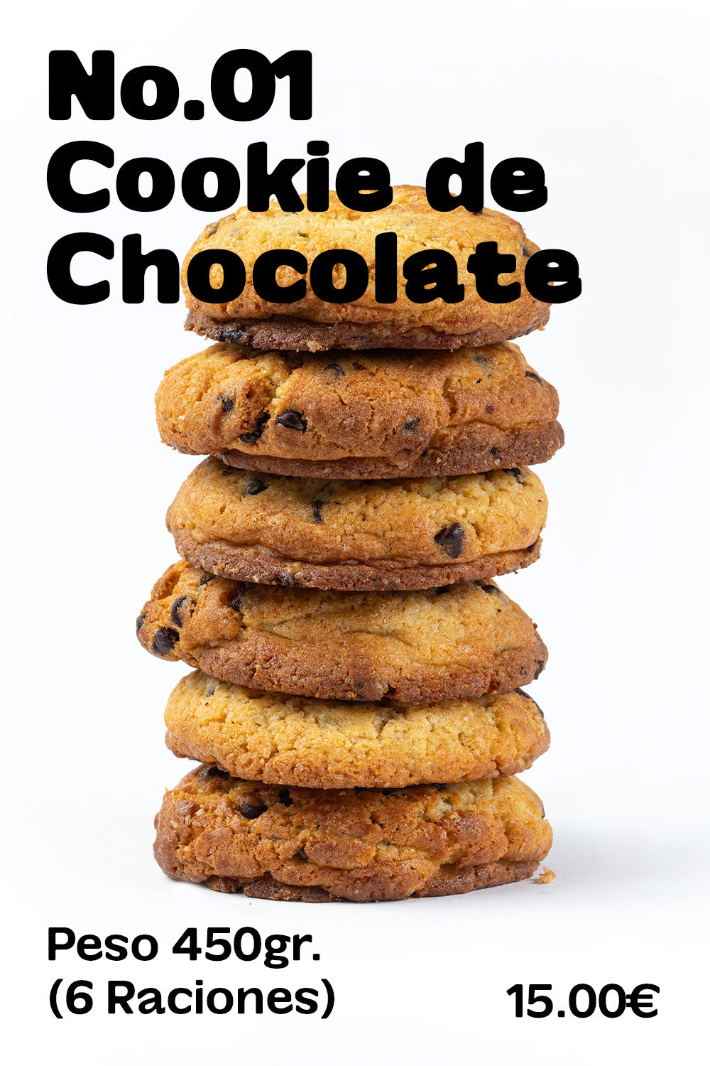 Nº01 Cookies de chocolate bolsa ABASOTAS