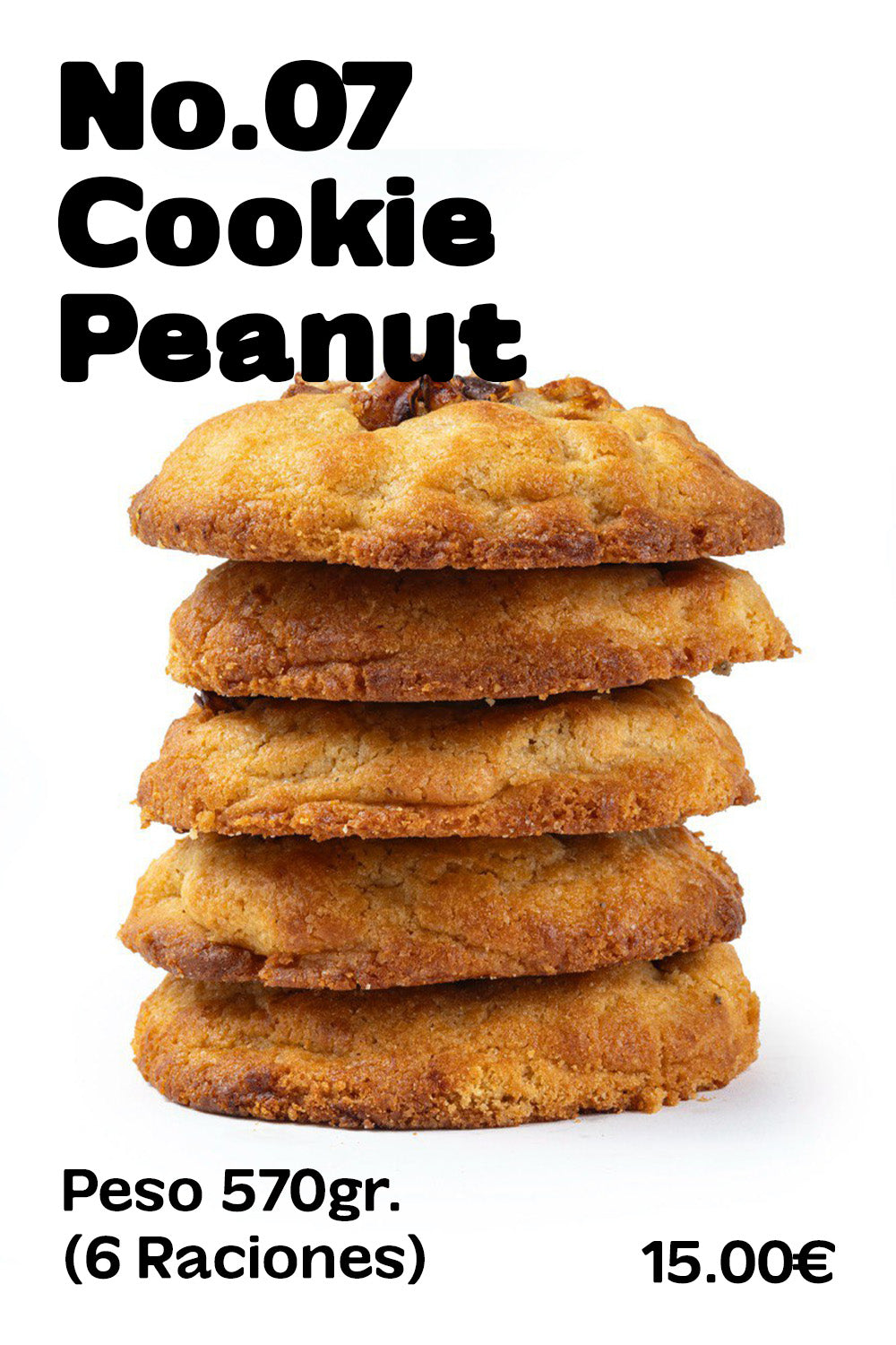 Nº07 Cookie Peanut bolsa ABASOTAS