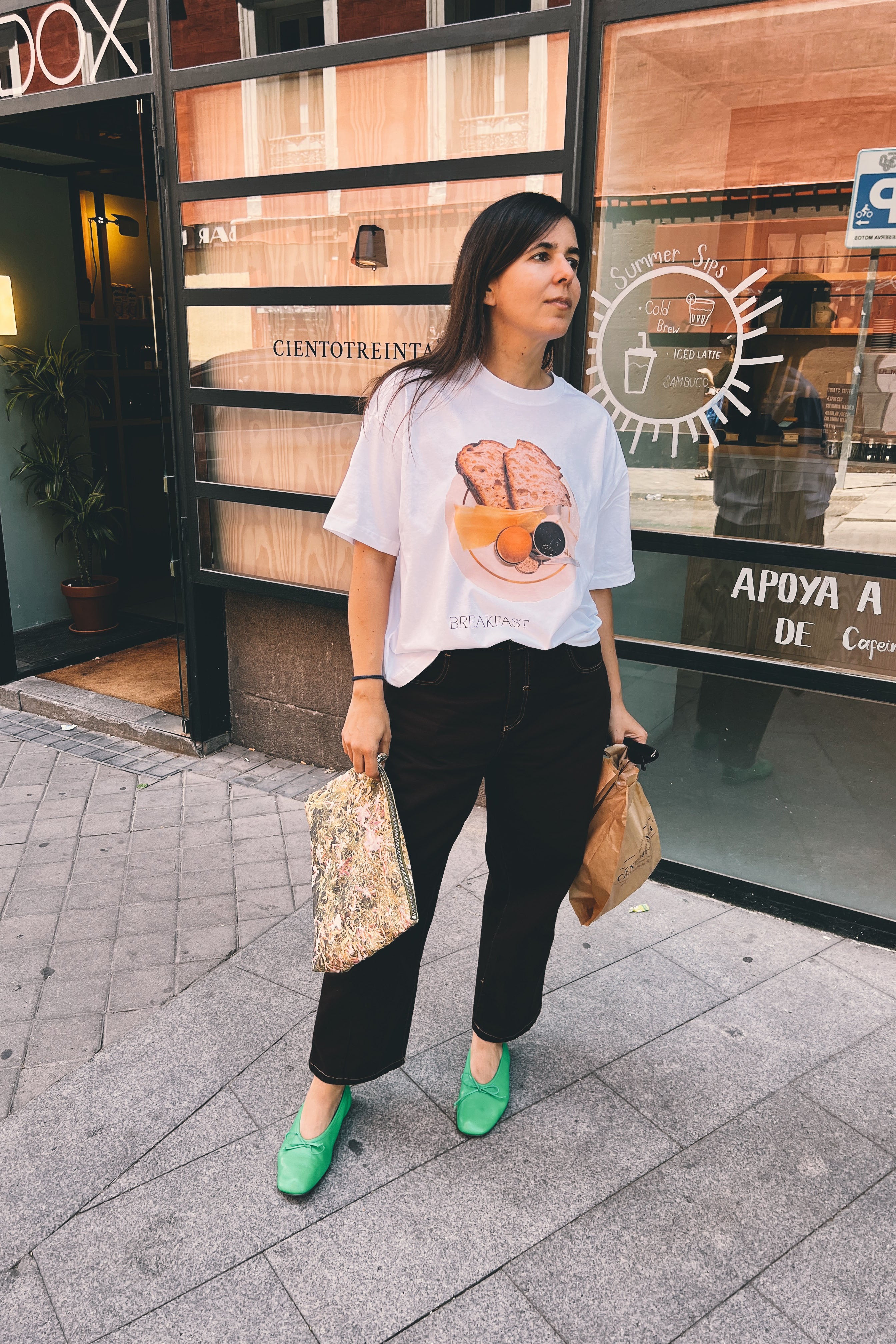 CAMISETA COPENHAGUE BREAKFAST BLANCO