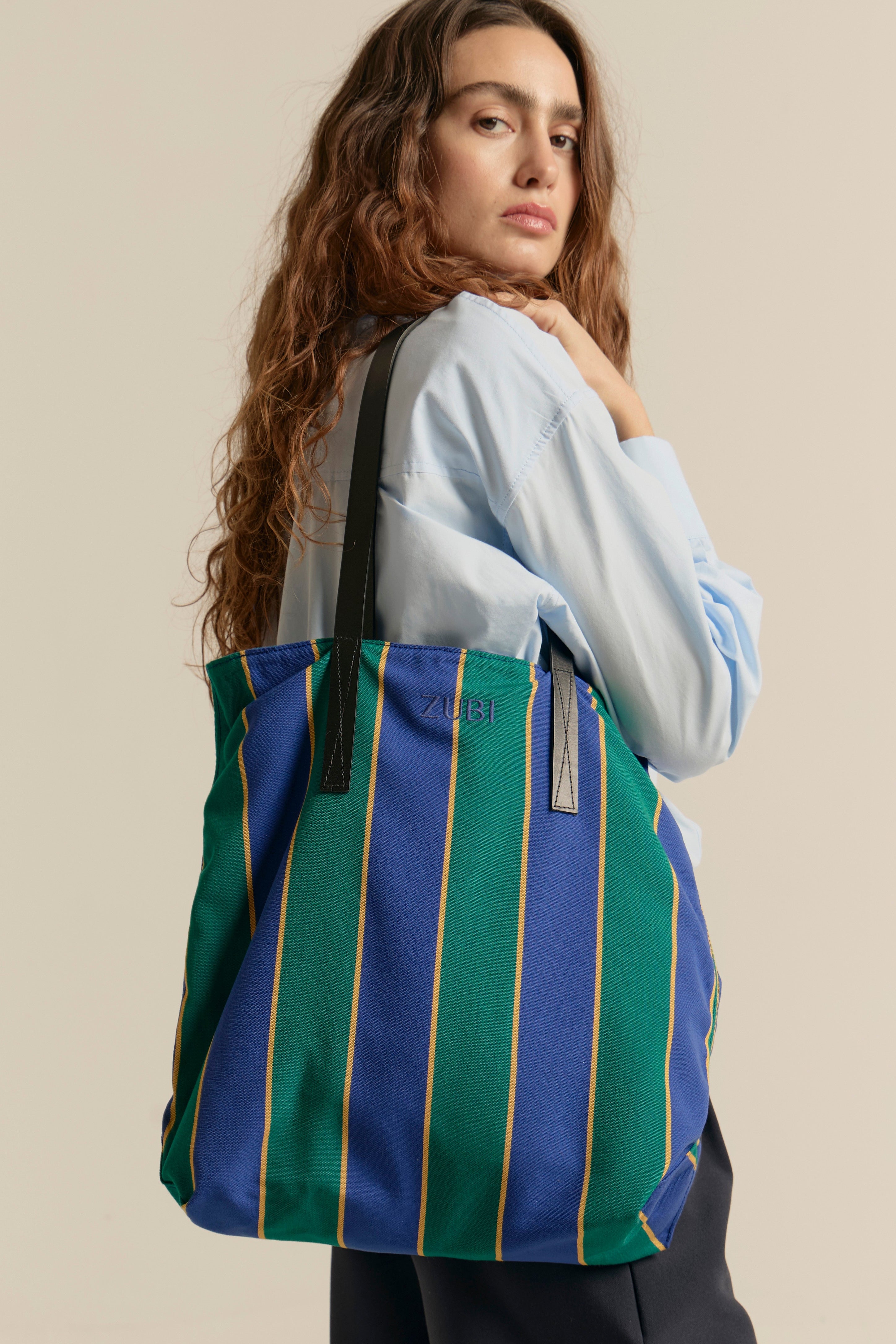 TOTE AMBRE ALTO AZUL