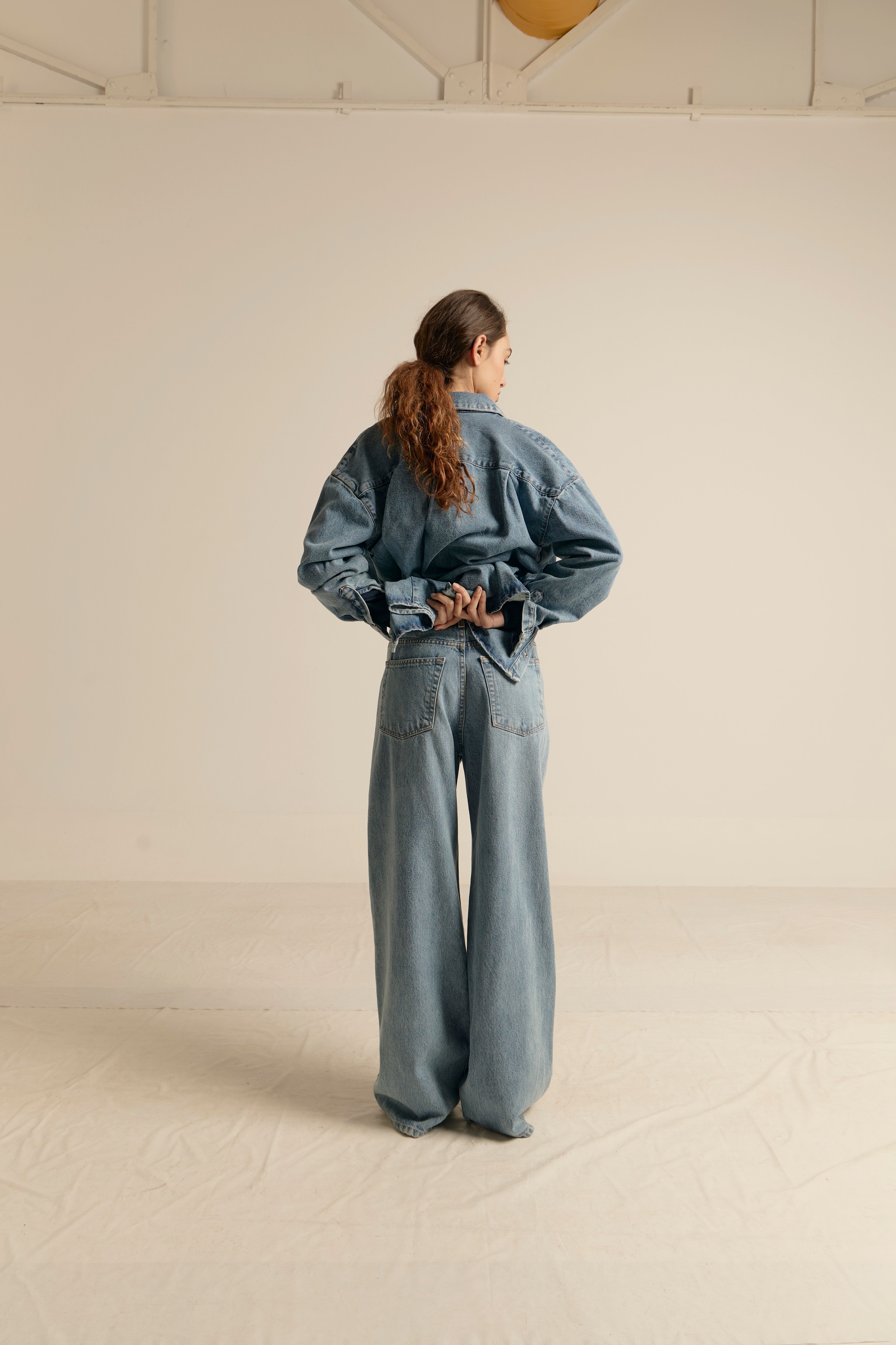 CANADIAN TUXEDO DENIM AZUL (LUCY + BETTINA)