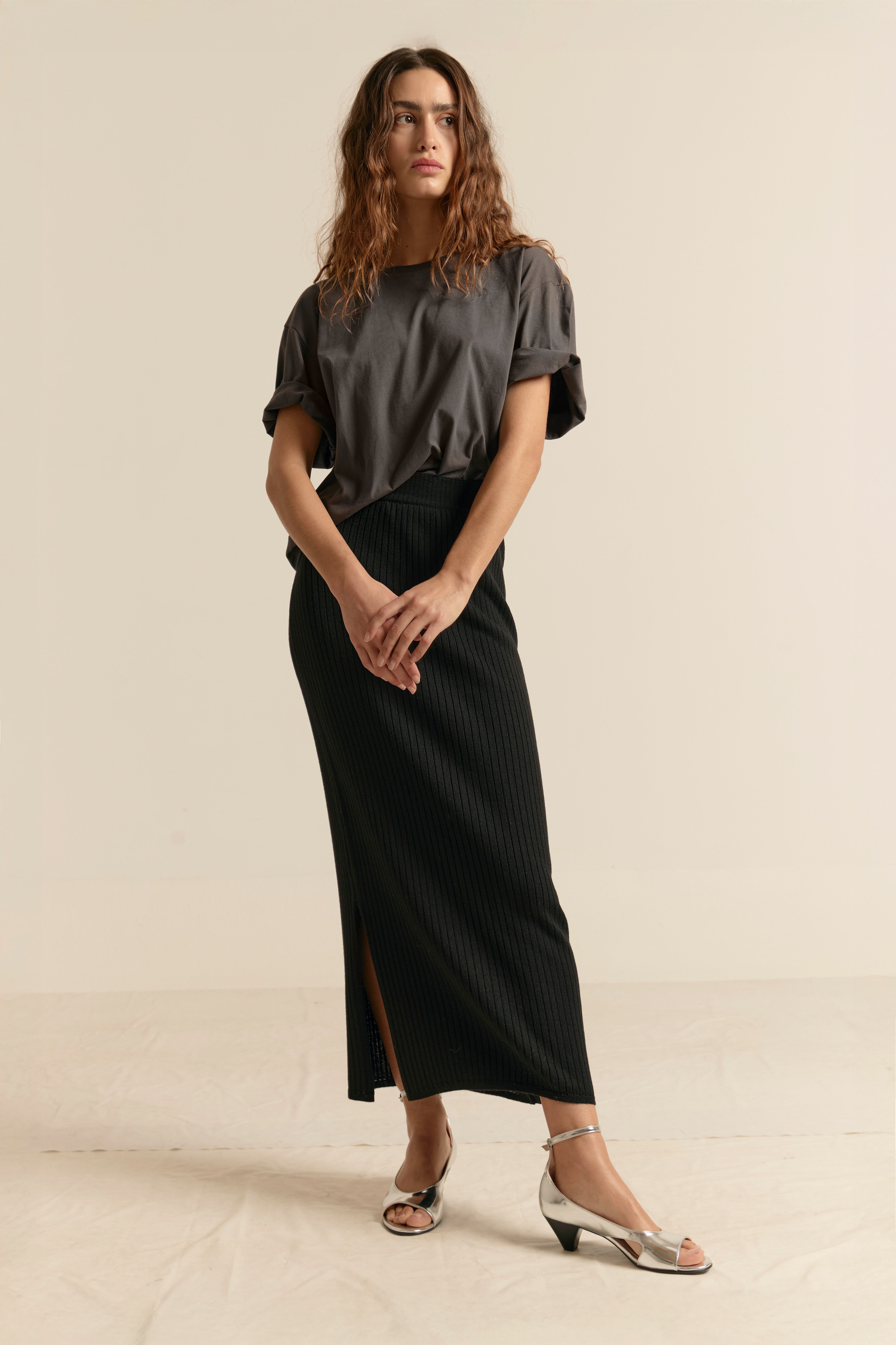 FALDA MILITA SUMMER NEGRO