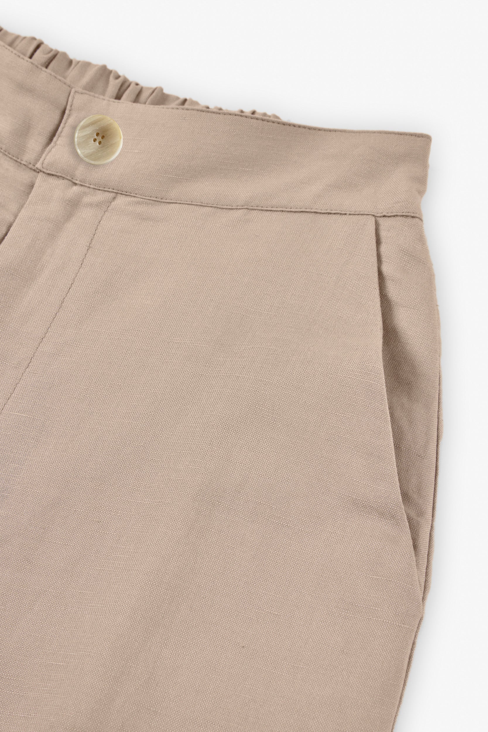 SARA LINEN TROUSERS BEIGE