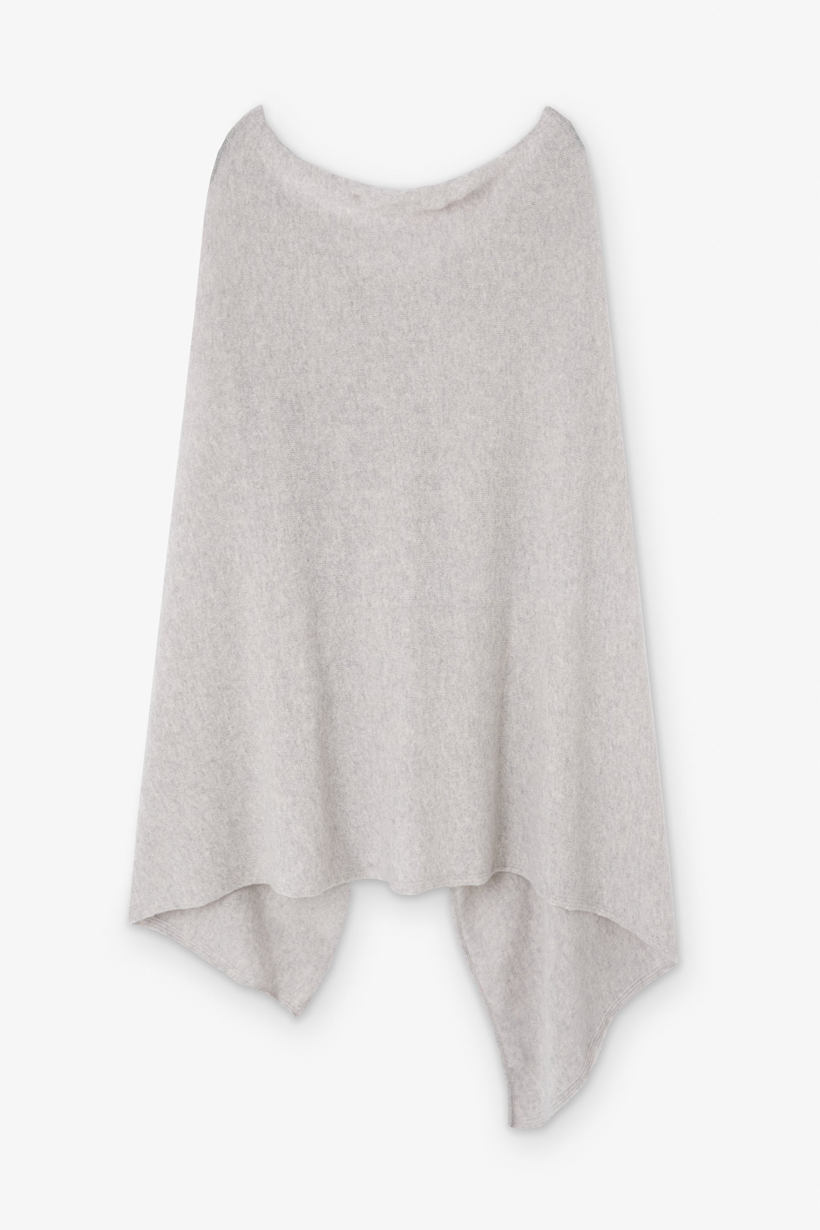 PONCHO HARRIET GRIS CLARO