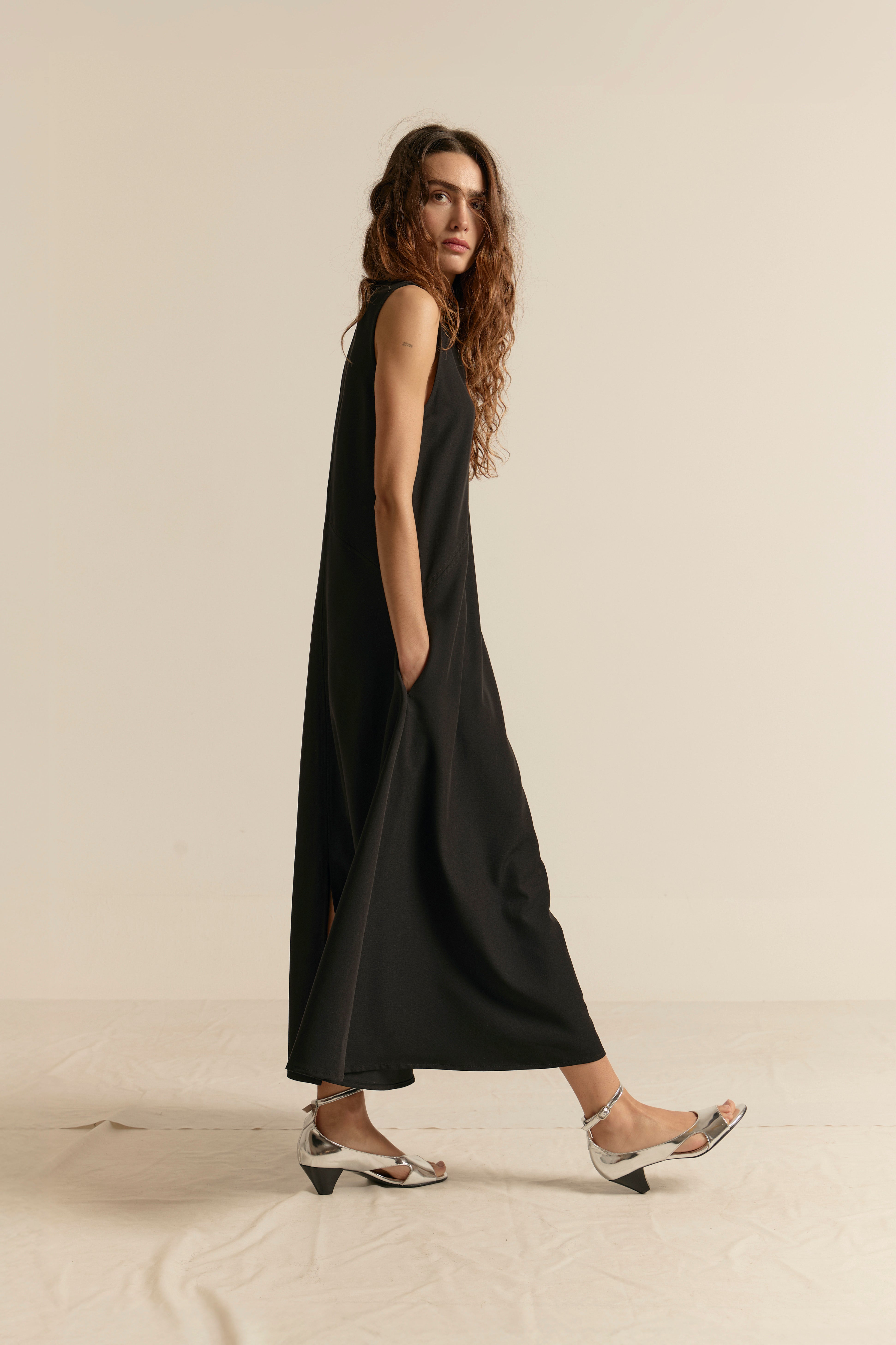 VESTIDO BEATRICE SARGA NEGRO