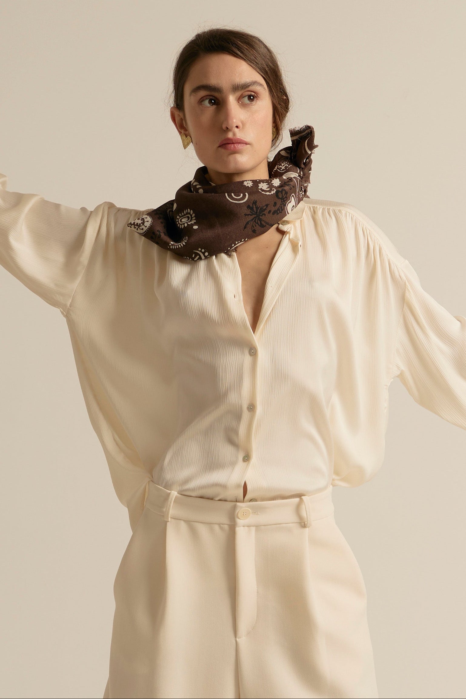 CAMISA PERNILLE CRUDO