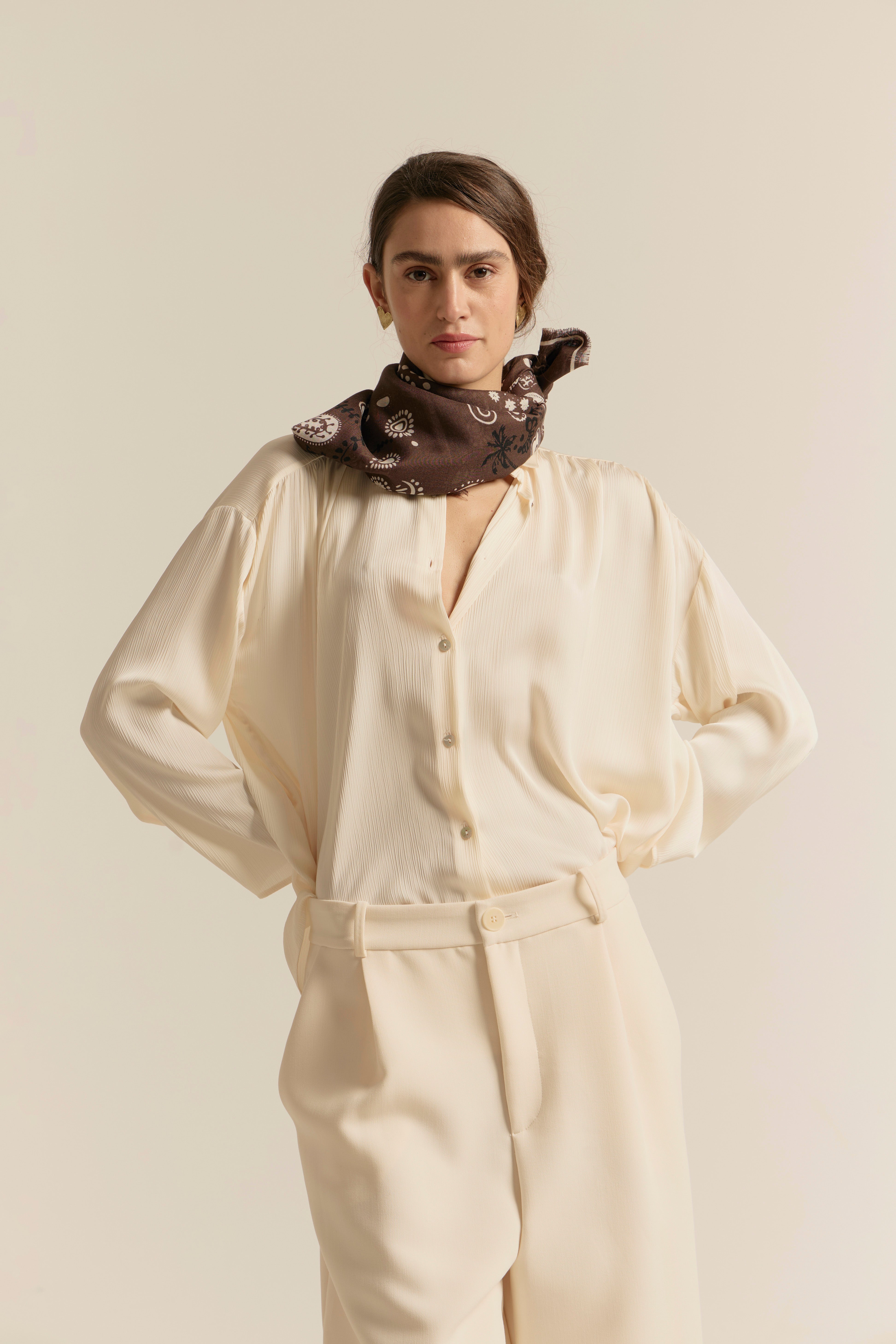 CAMISA PERNILLE CRUDO