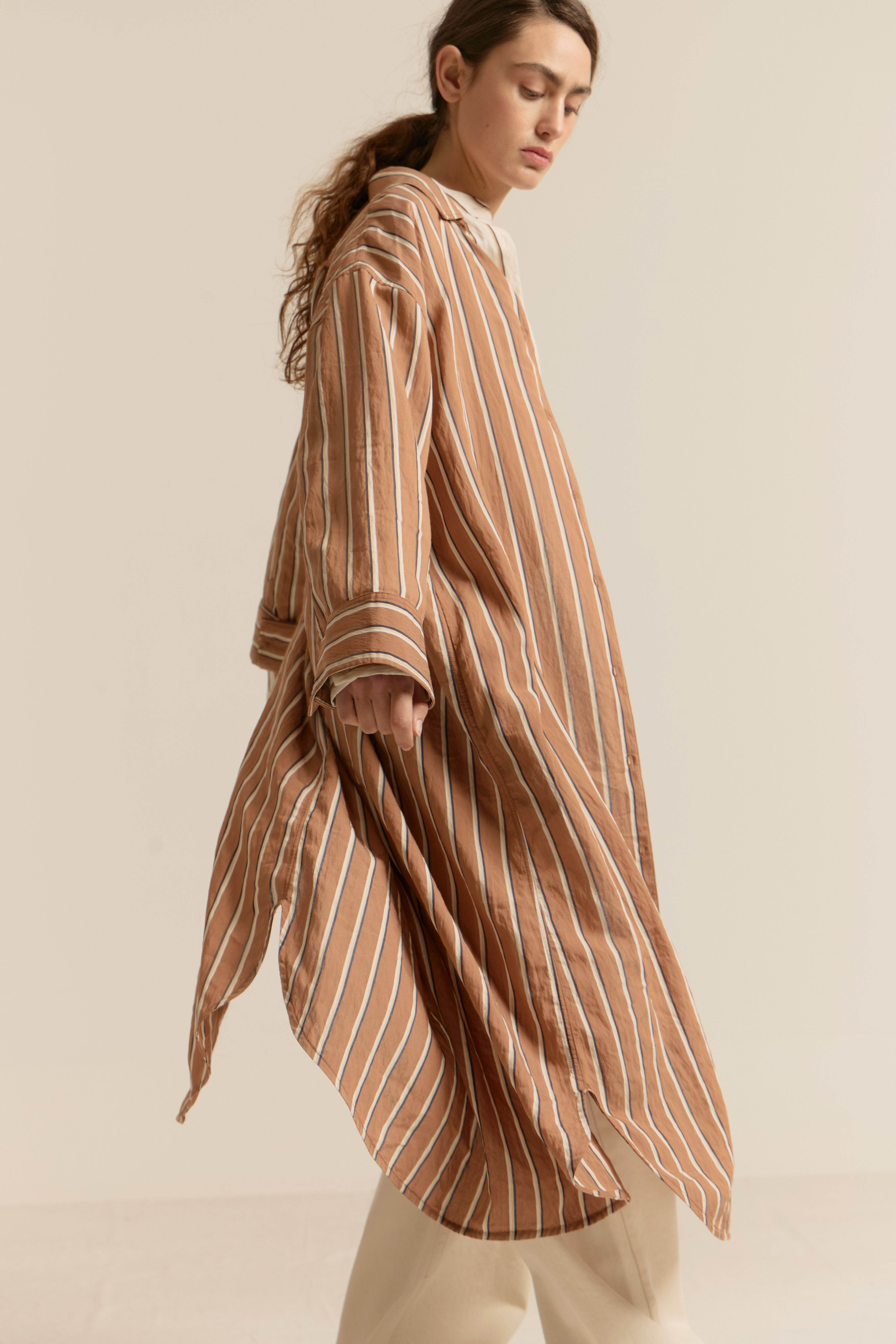 VESTIDO CAMISERO LAILA RAYAS