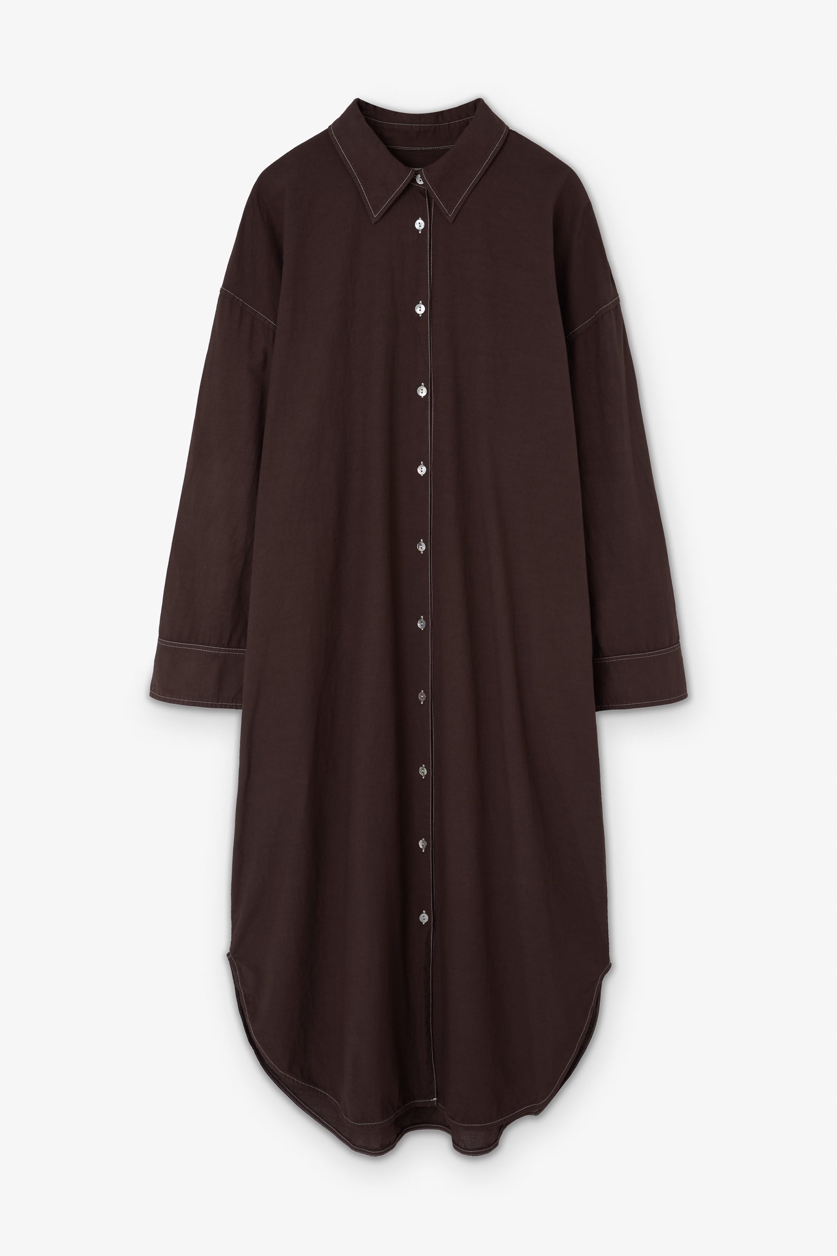 VESTIDO CAMISERO LAILA MARRÓN