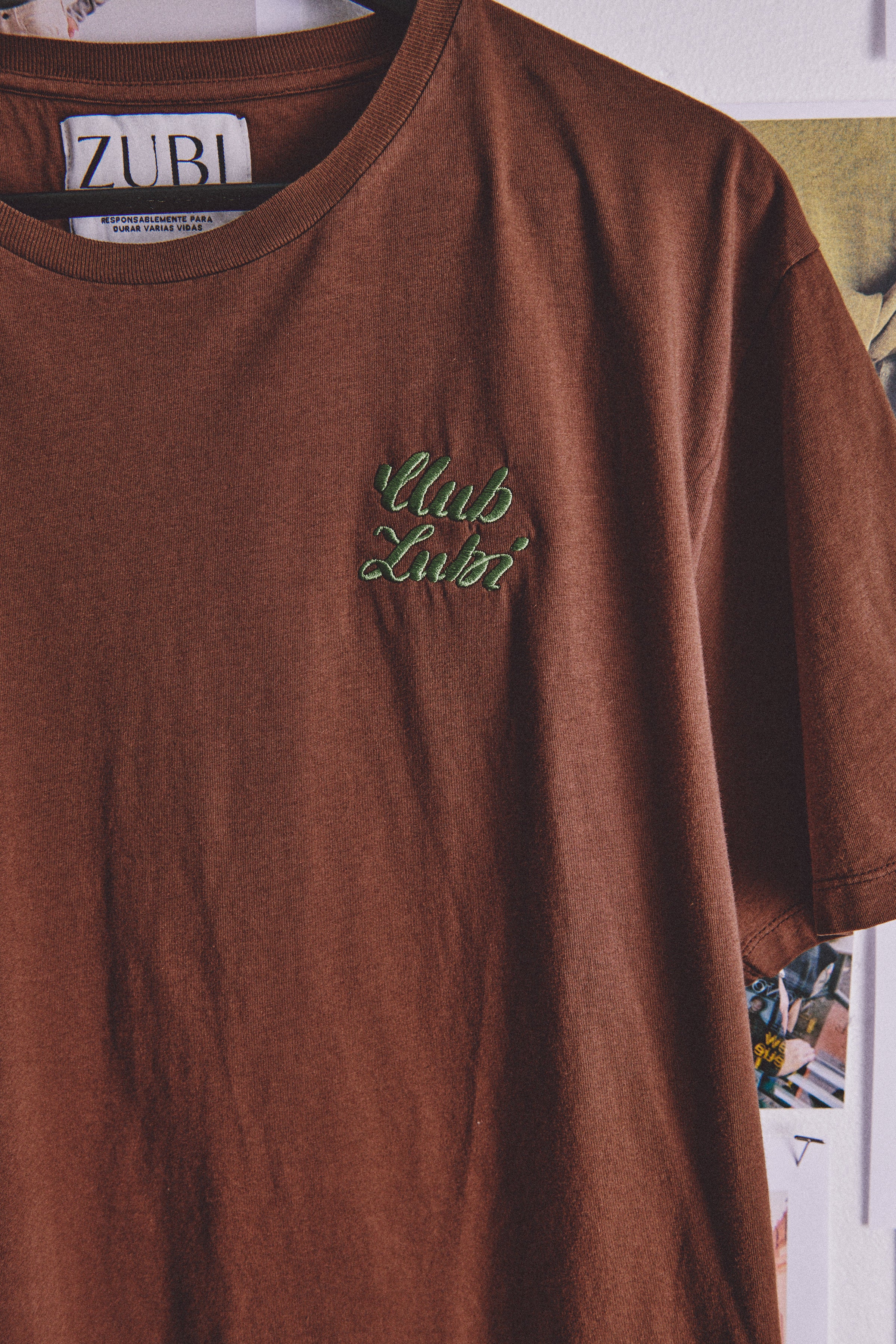 CAMISETA EMMA CLUB ZUBI MARRÓN
