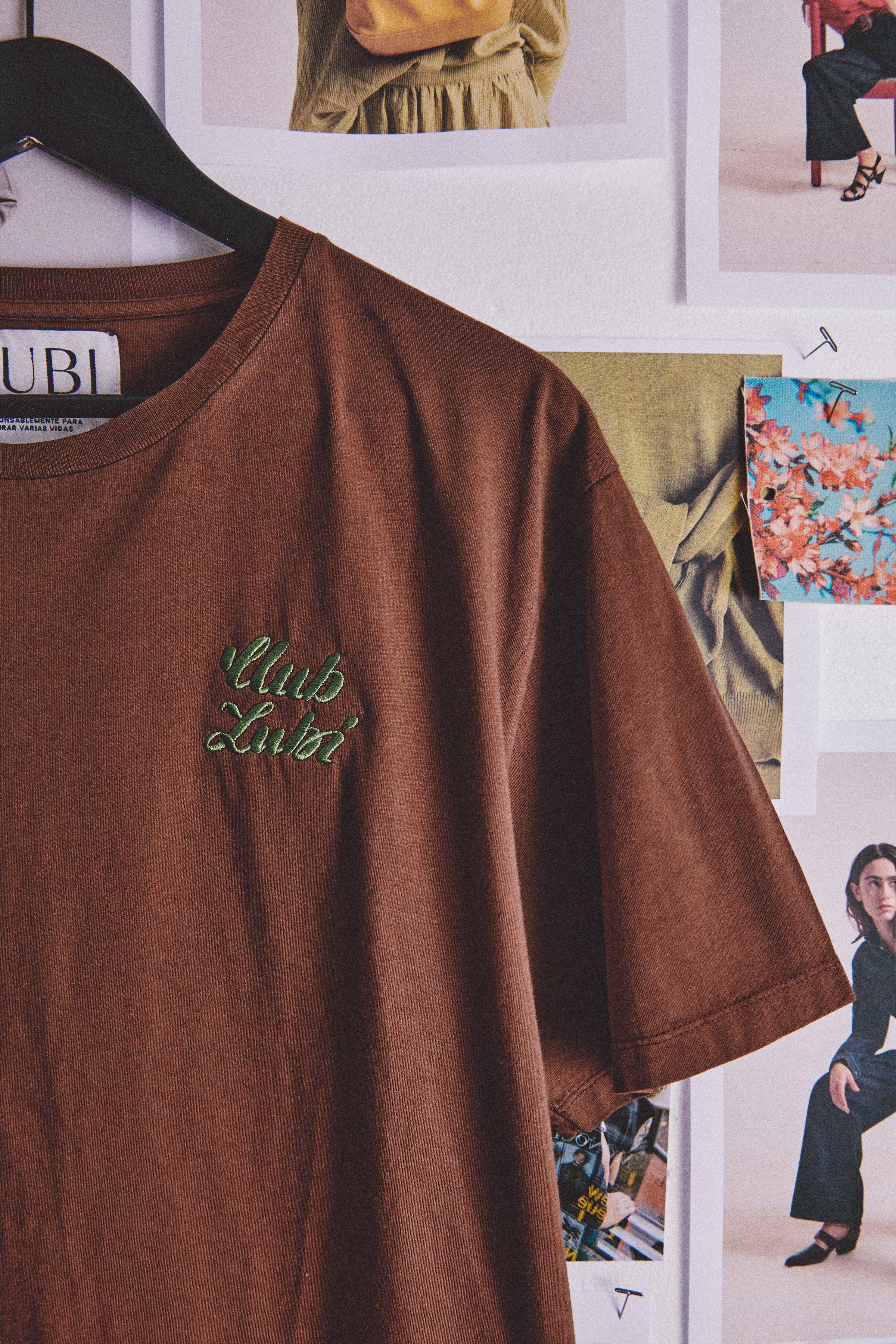 CAMISETA EMMA CLUB ZUBI MARRÓN