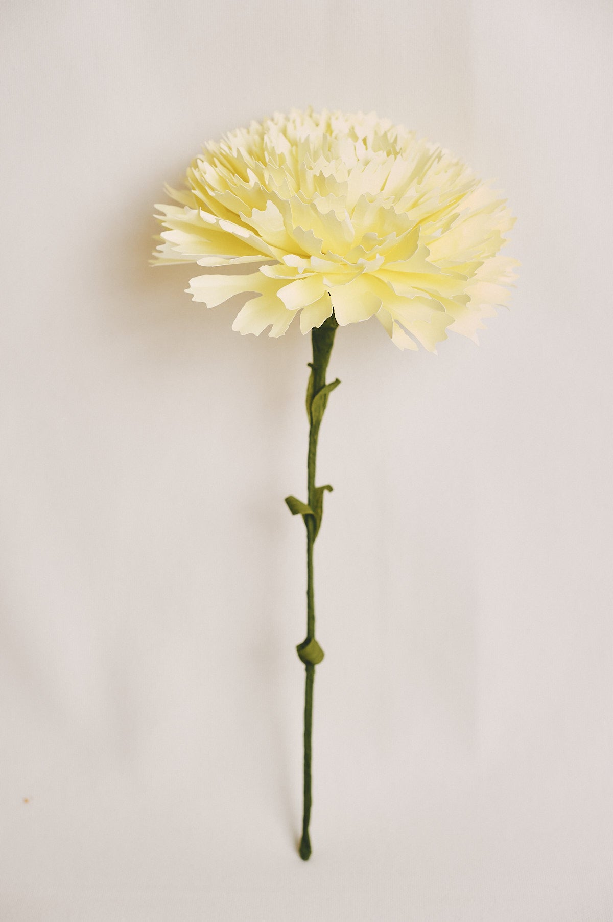Broche Clavel Amarillo con tallo