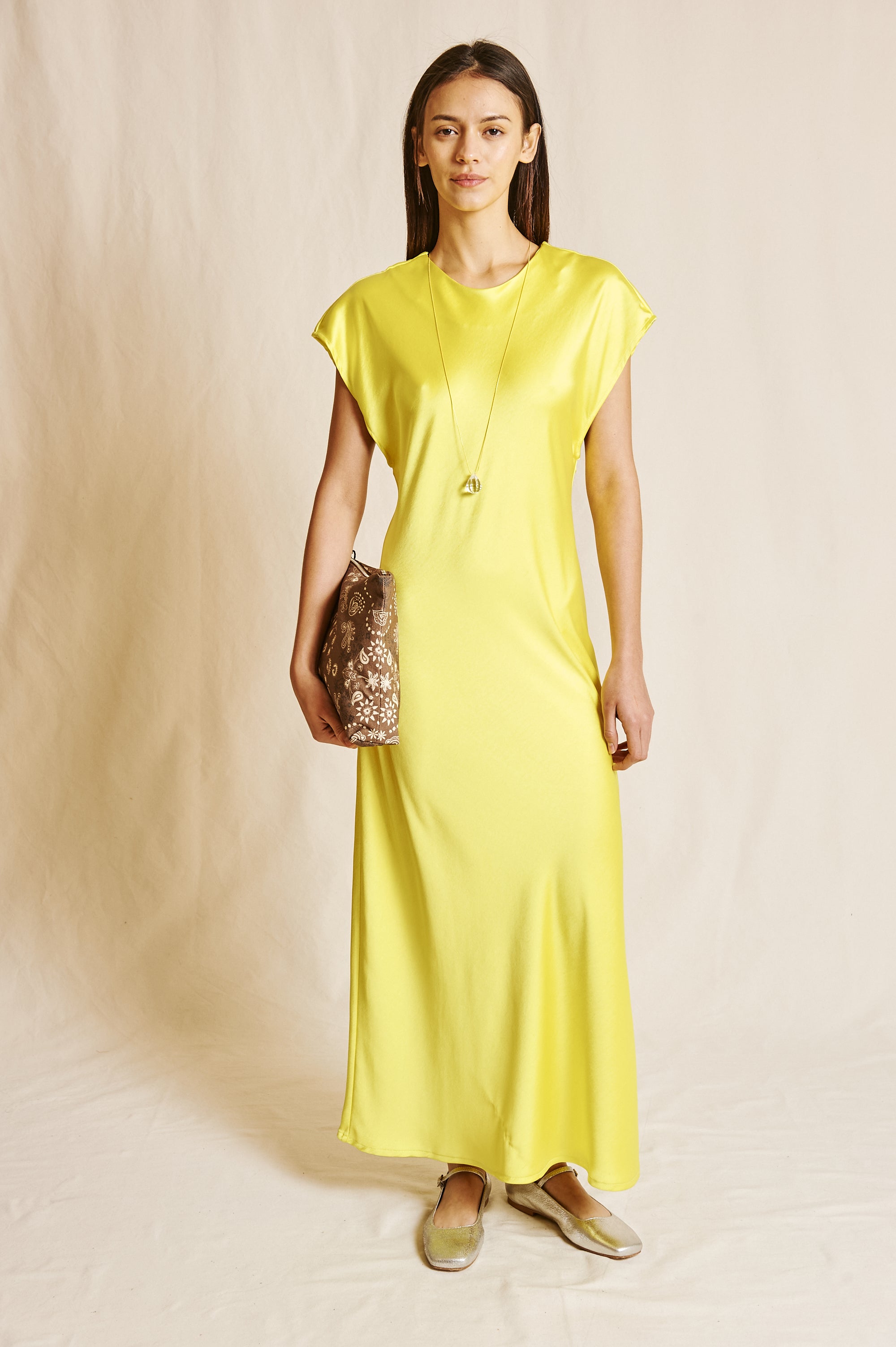 VESTIDO CARMEN AMARILLO