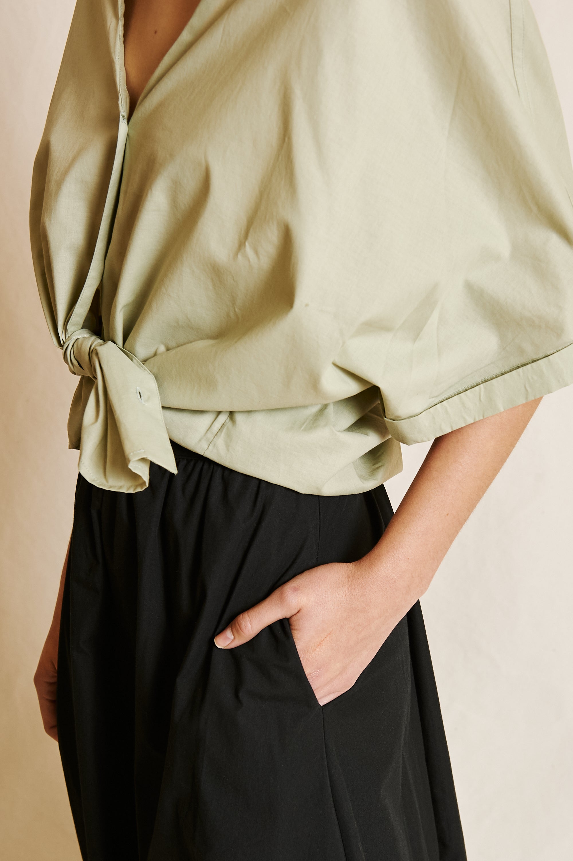 CAMILIA GREEN SHIRT