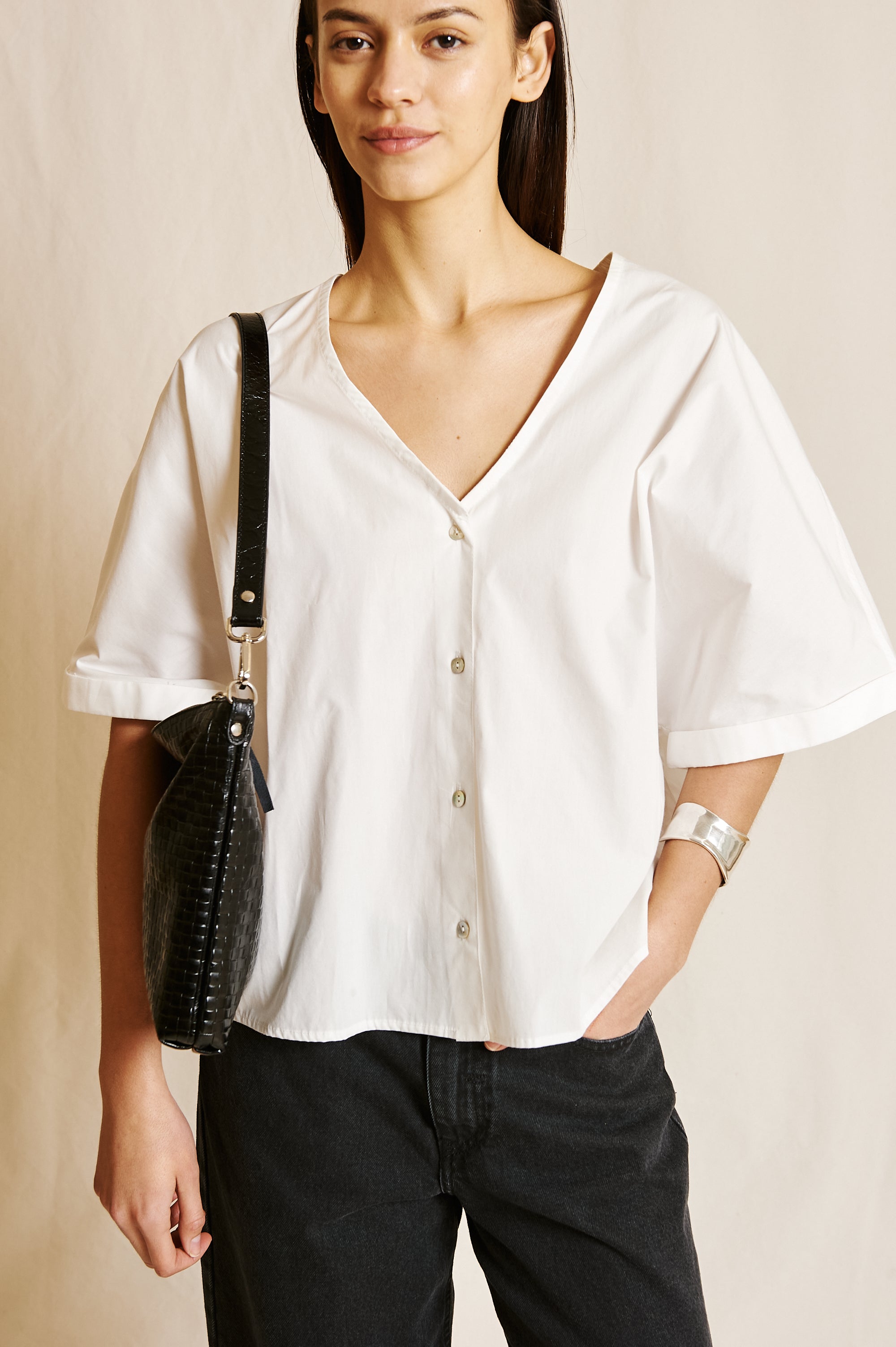 CAMILIA WHITE SHIRT