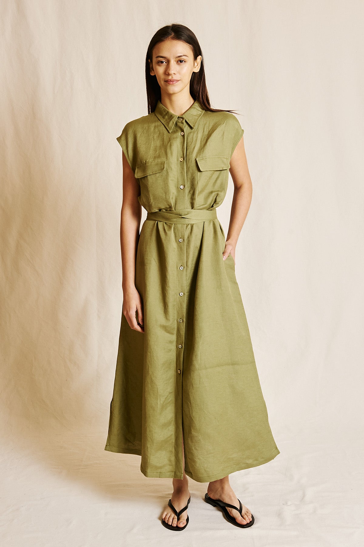 GILDA GREEN DRESS