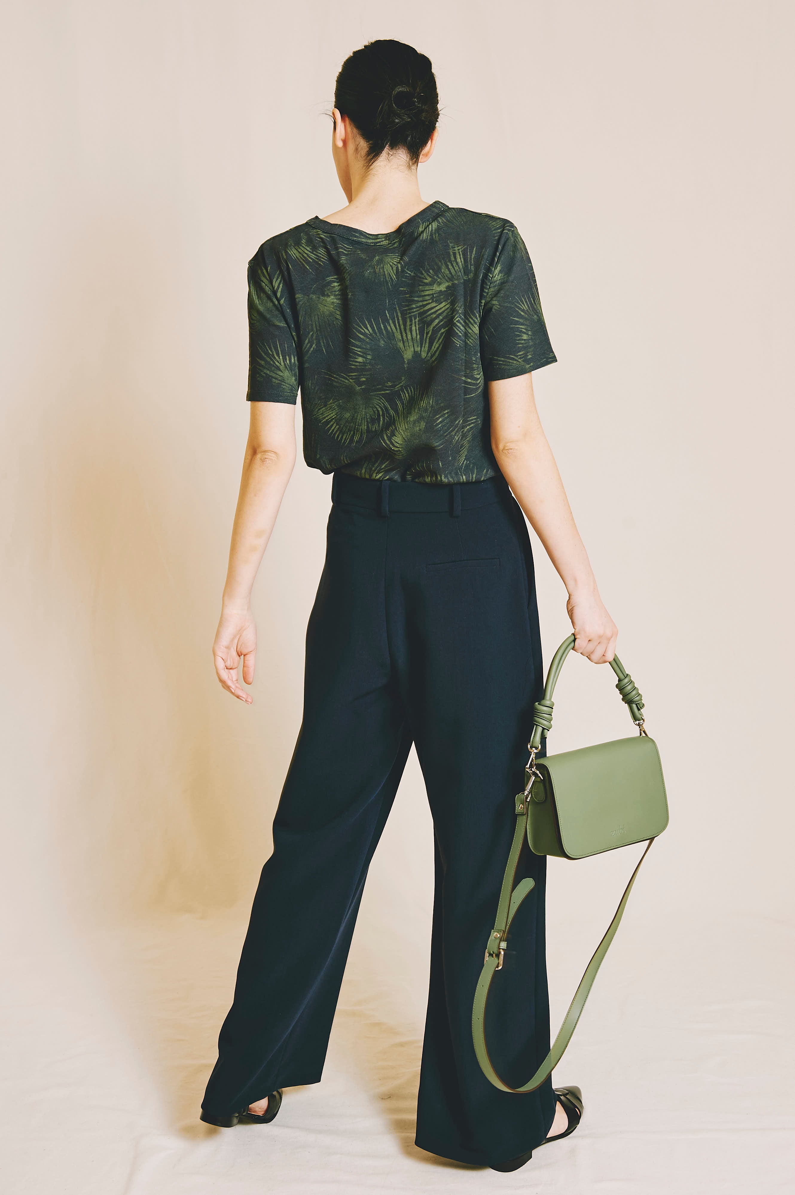 CAMISETA FILO PALMERA VERDE