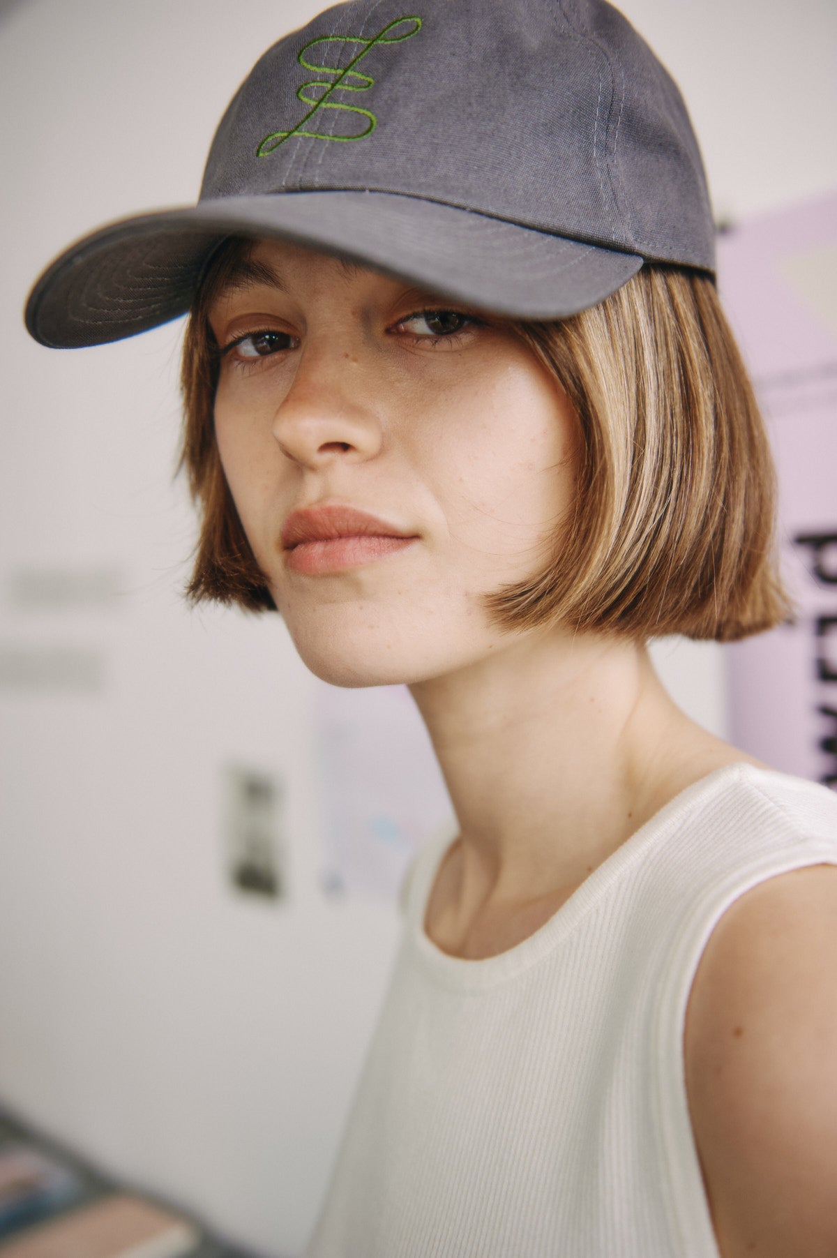 Kate Gray / Green Cap