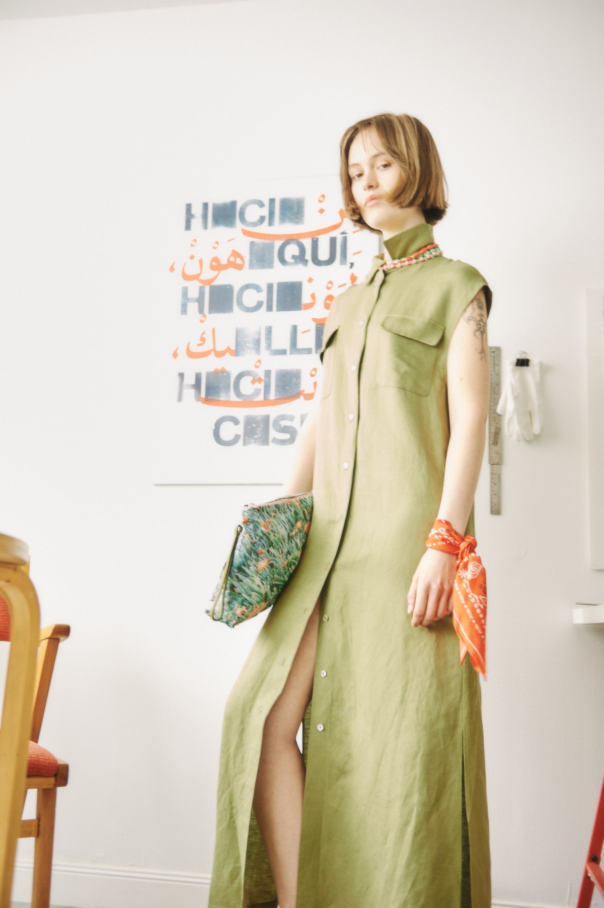 GILDA GREEN DRESS