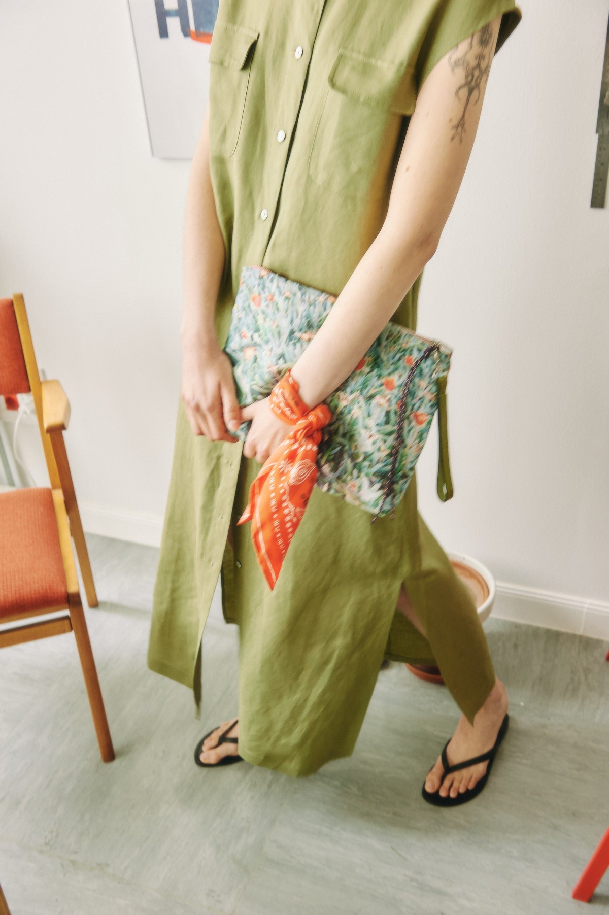 GILDA GREEN DRESS