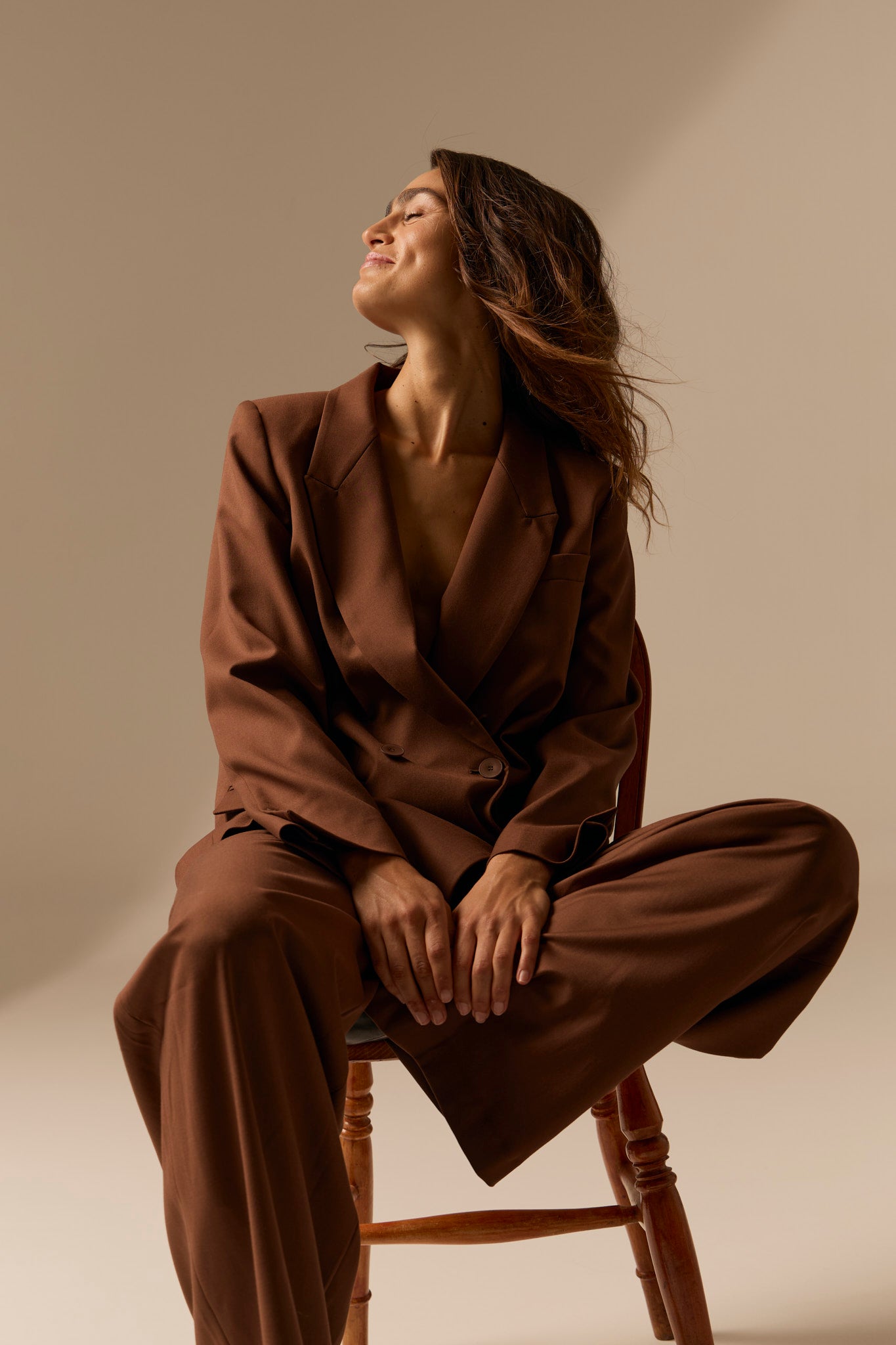 blazer marron de ZUBI