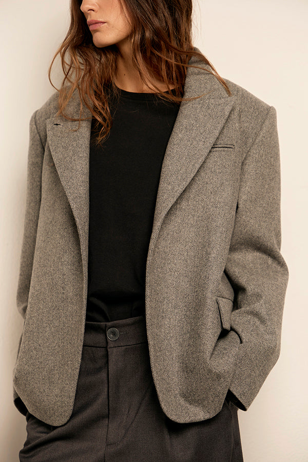blazer reyes gris de ZUBI