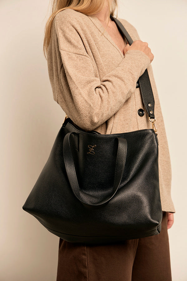 bolso bandolera negro