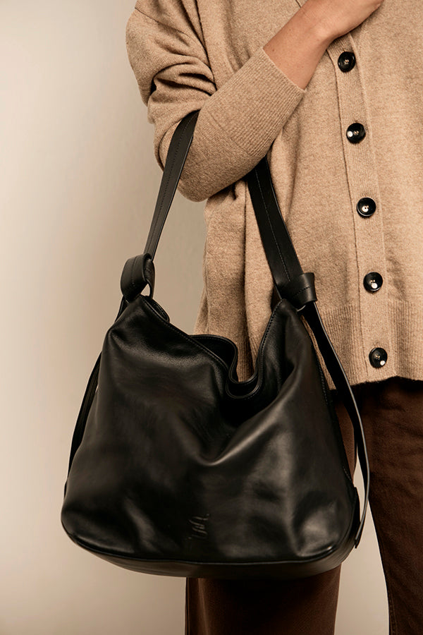 BOLSO NUDO L NERO