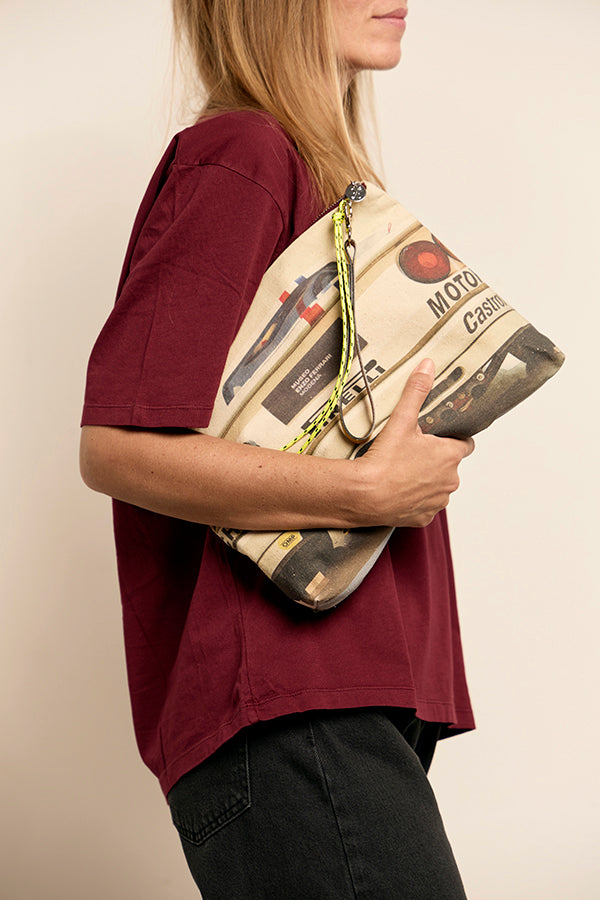 POUCH CANVAS ACHILLI