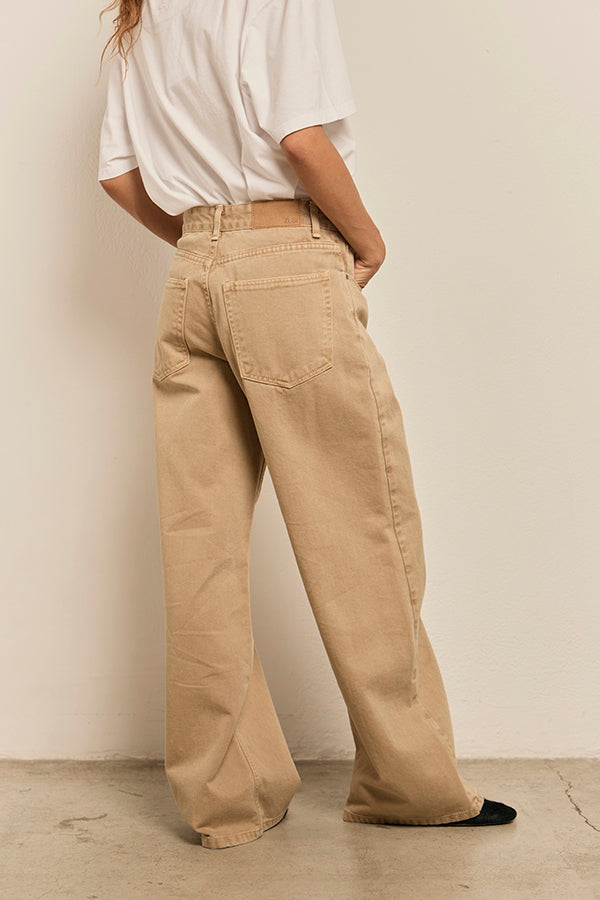 vaquero ZUBI color camel recto