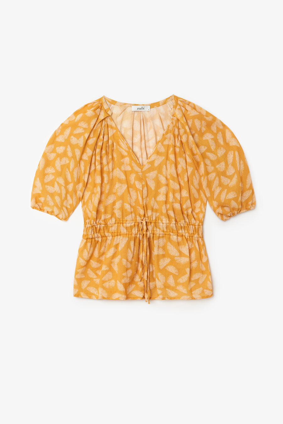 mustard artá blouse