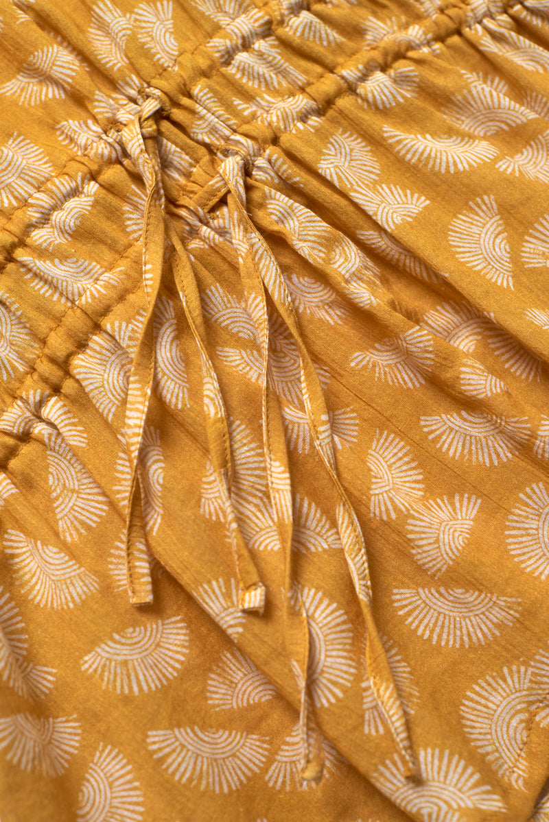 mustard artá blouse
