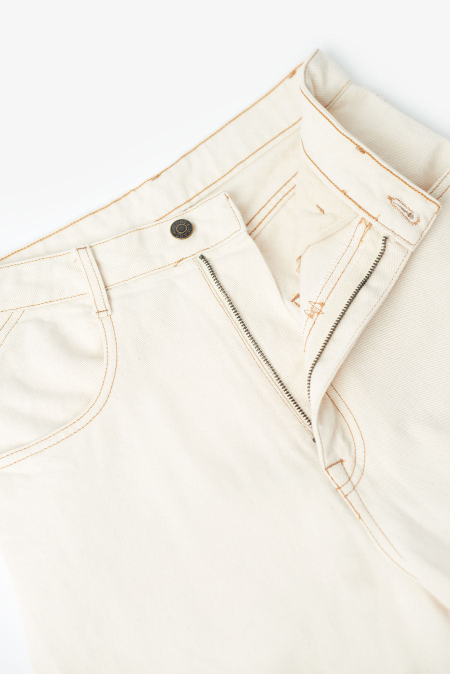 Siska Slouchy Ecru Jeans