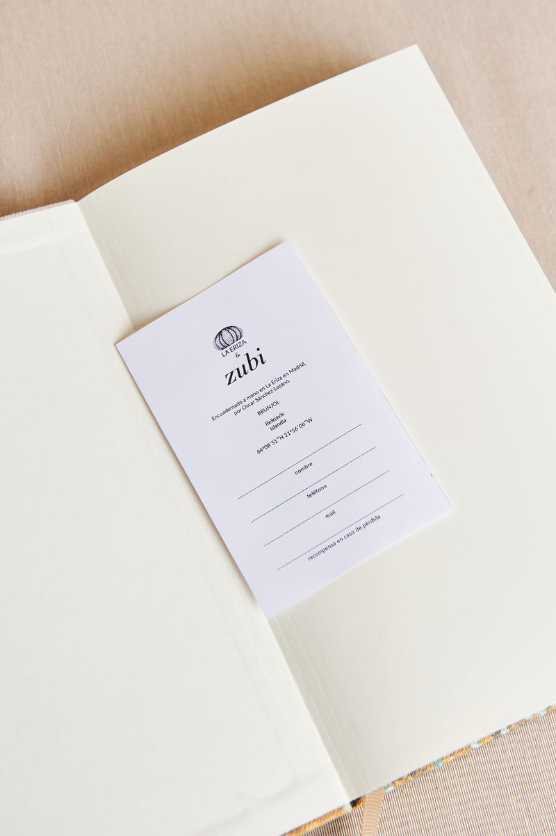 Agenda diaria Brunjol canvas