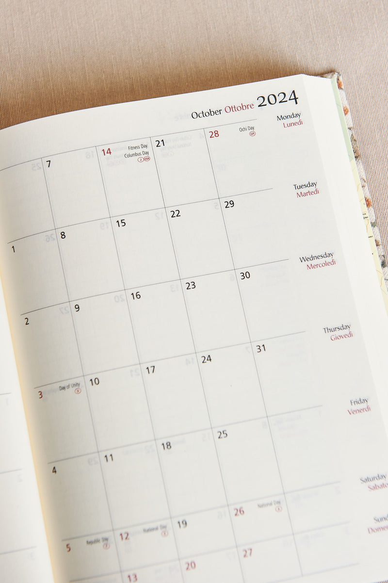 agenda diaria kolkwitzia canvas