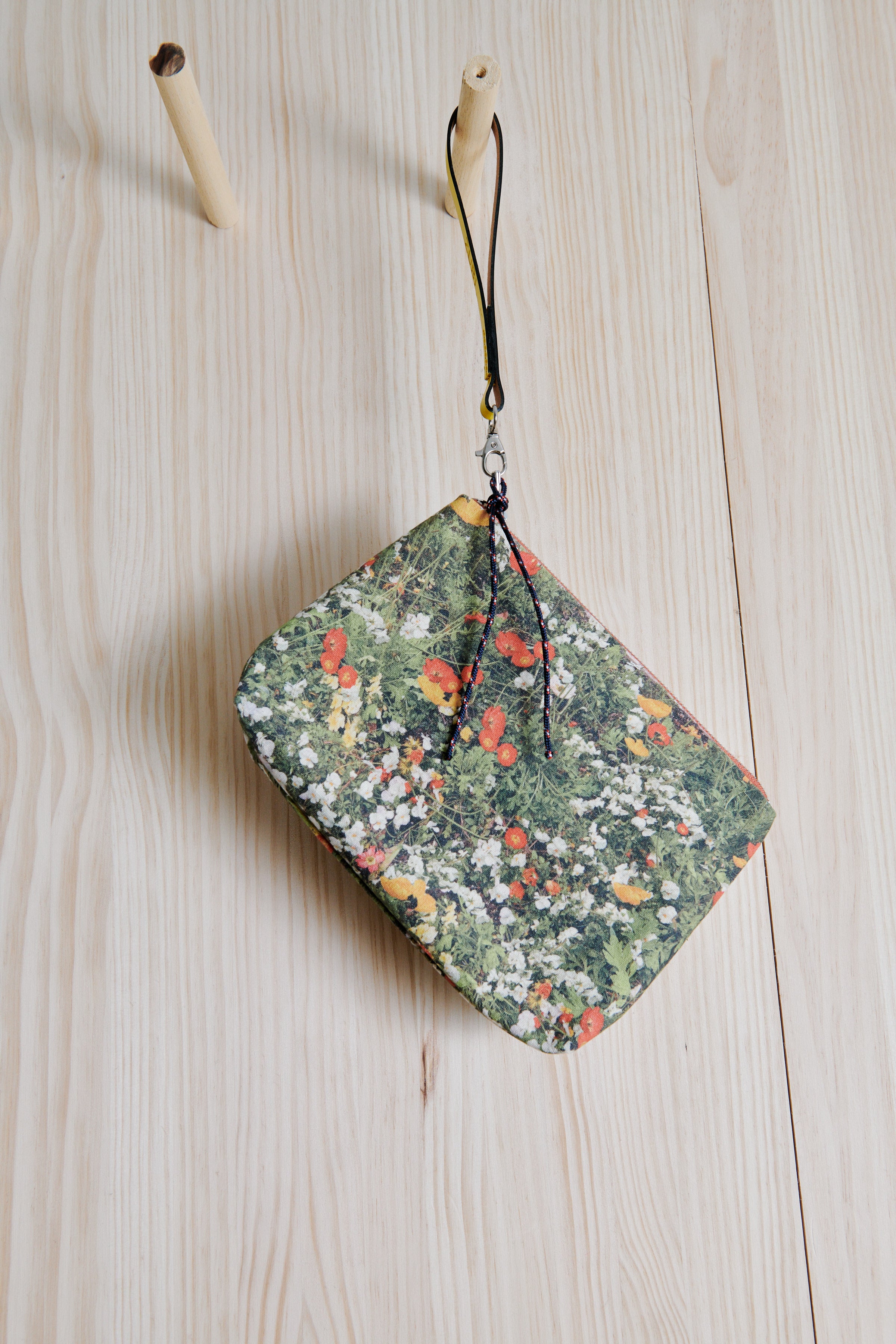 bolso estampado de algodón