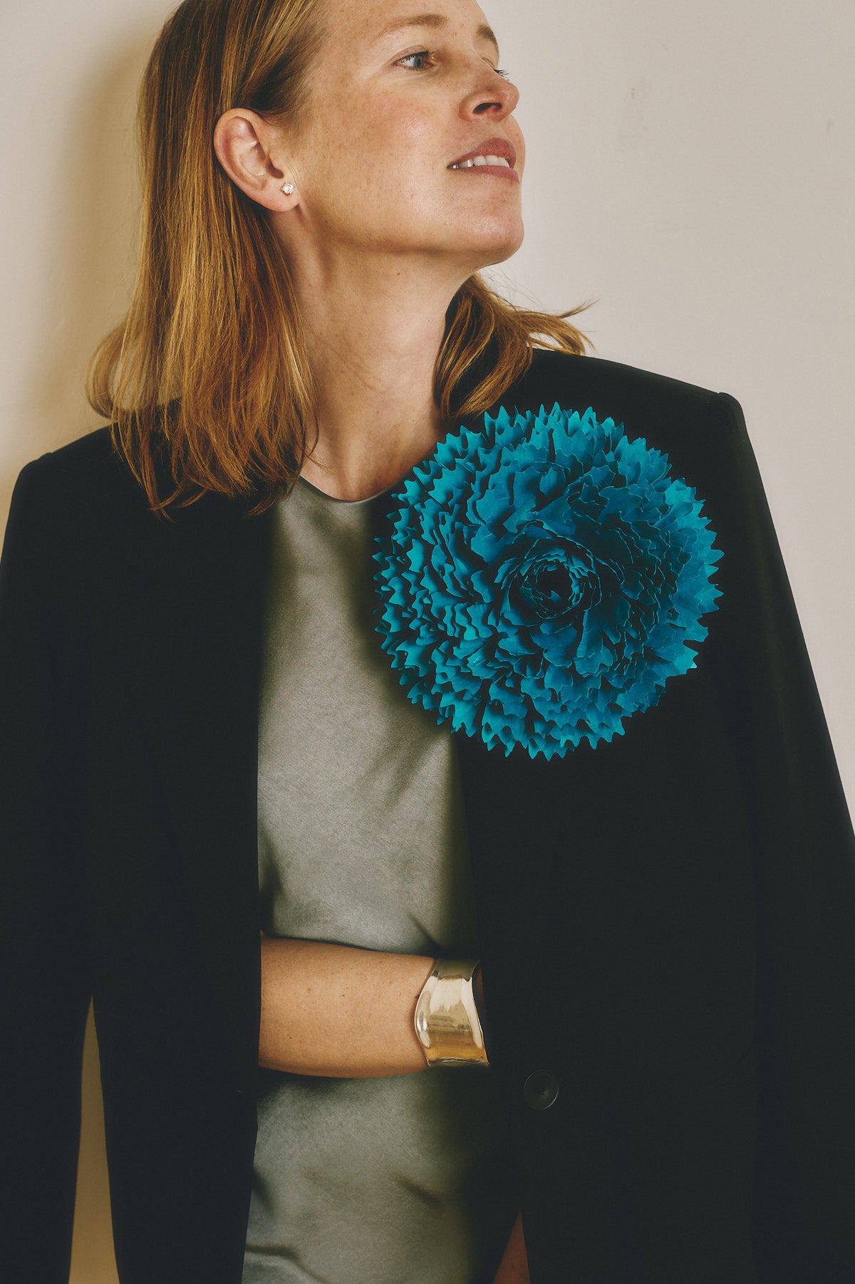 Broche Clavel Azul